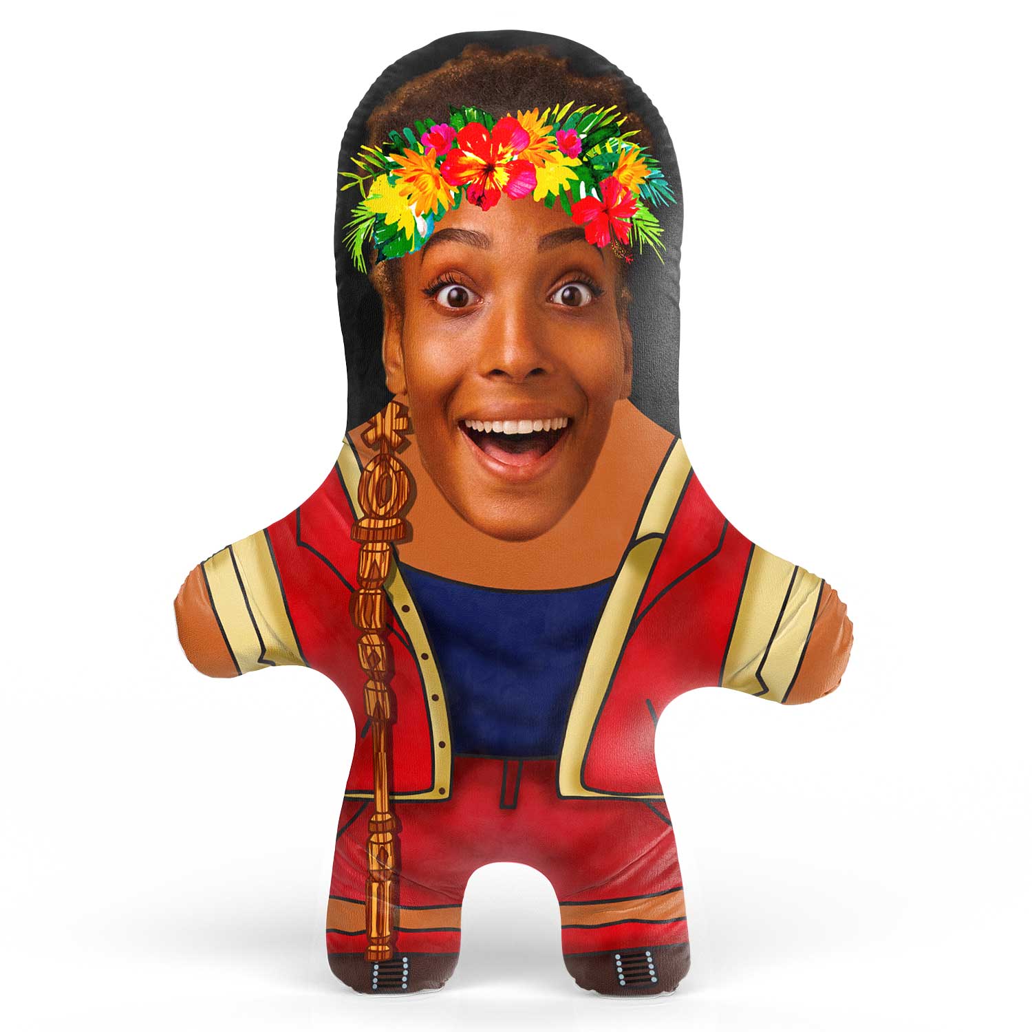 Queen Of The Jungle Face Pillow
