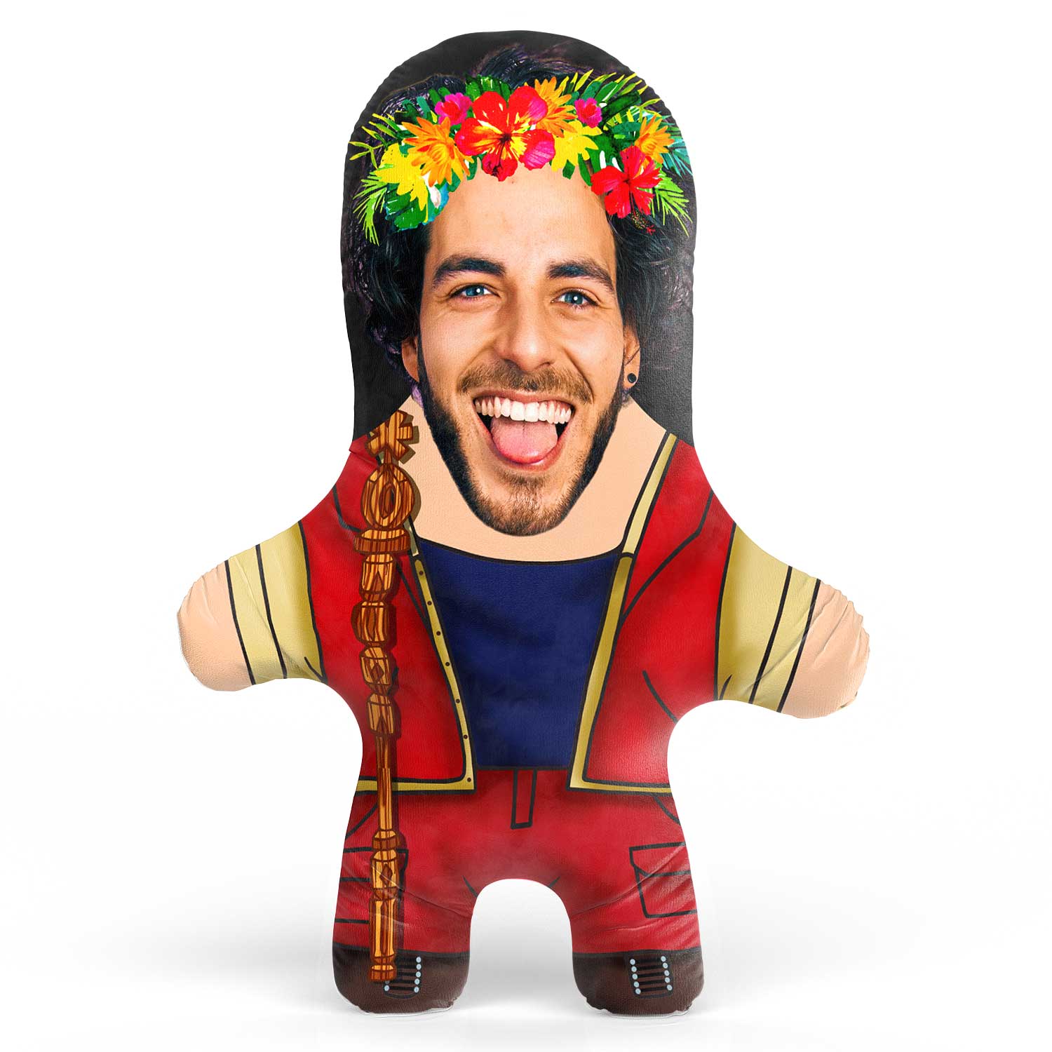 King Of The Jungle Face Pillow