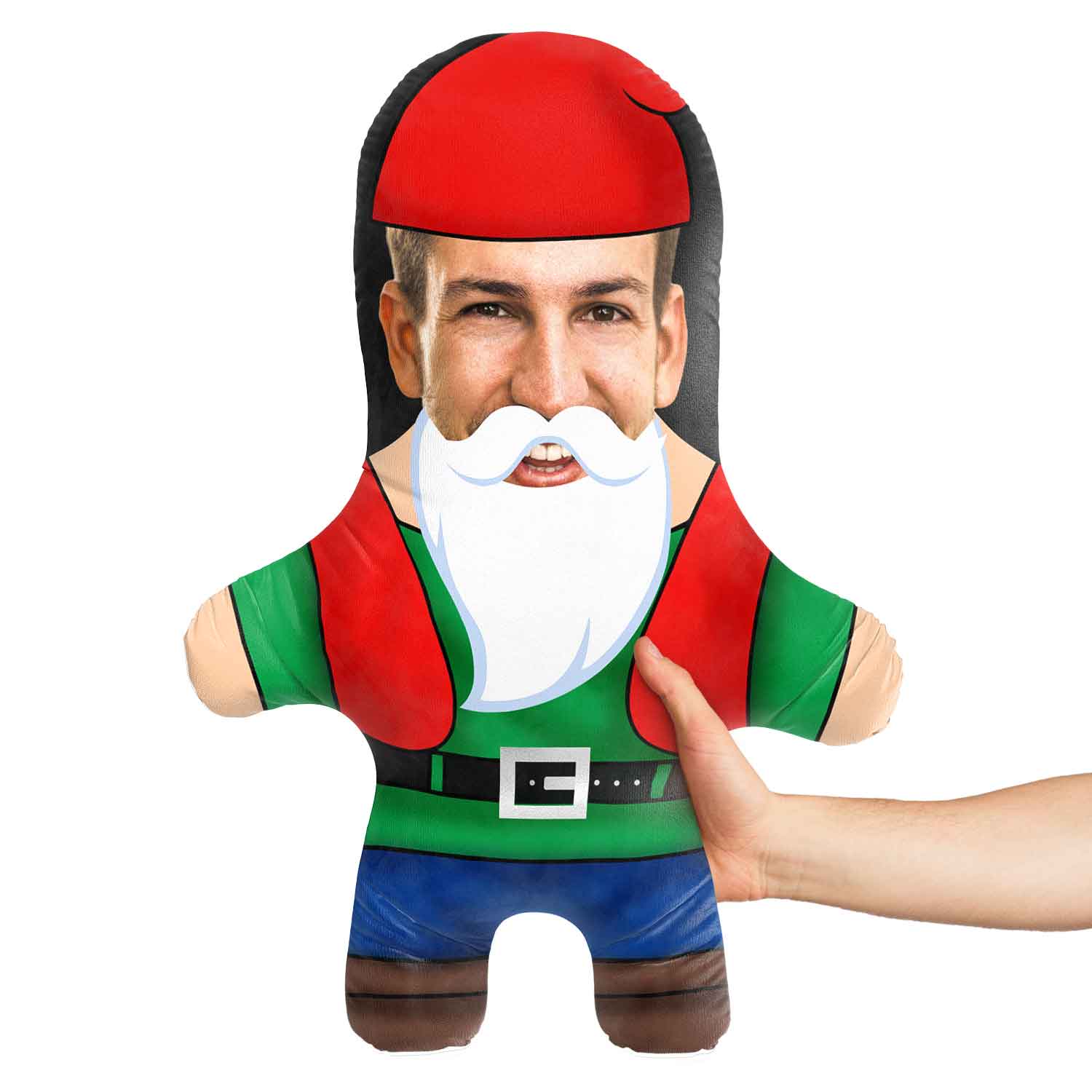 Gnome Face Pillow