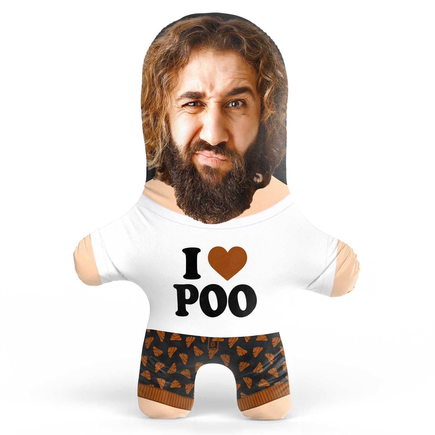 The Poo Face Pillow