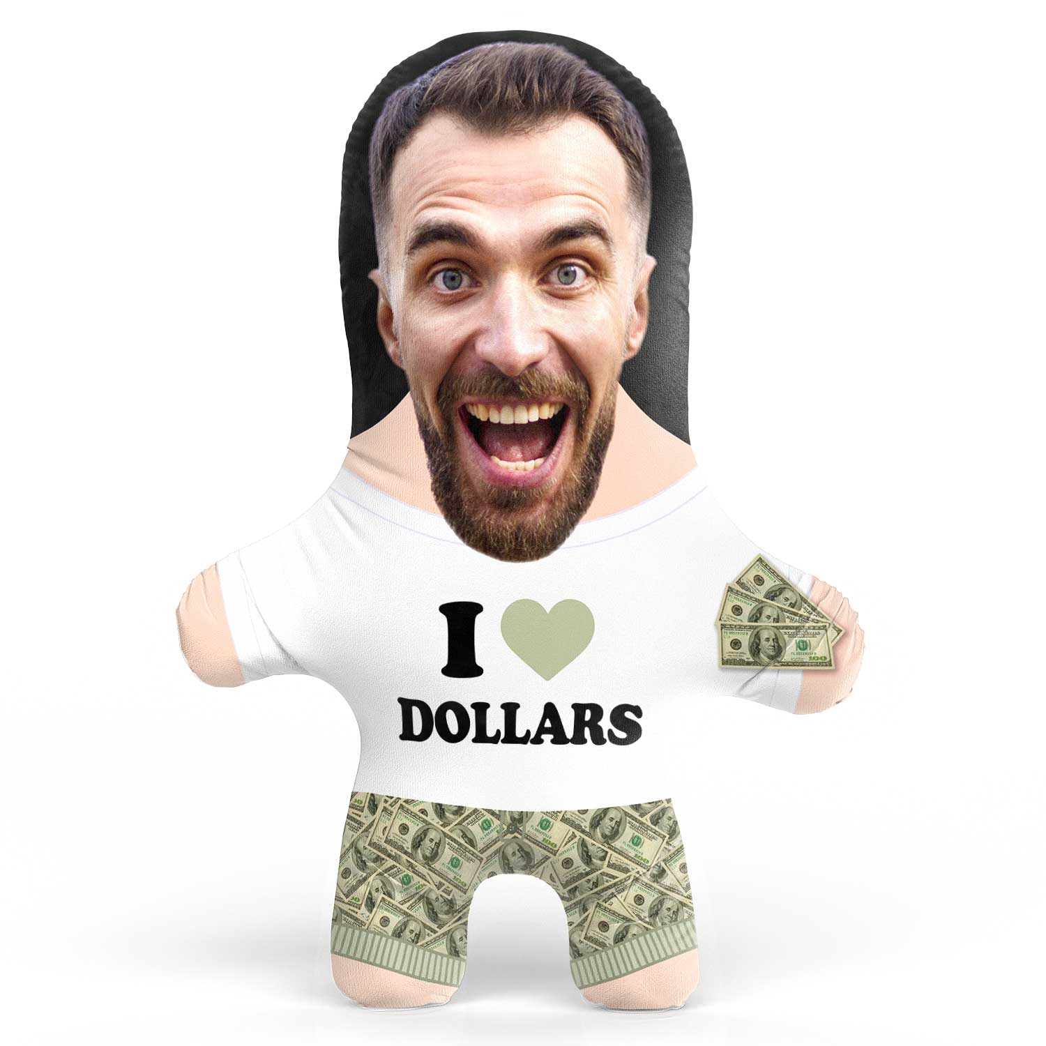 Dollar Face Pillow