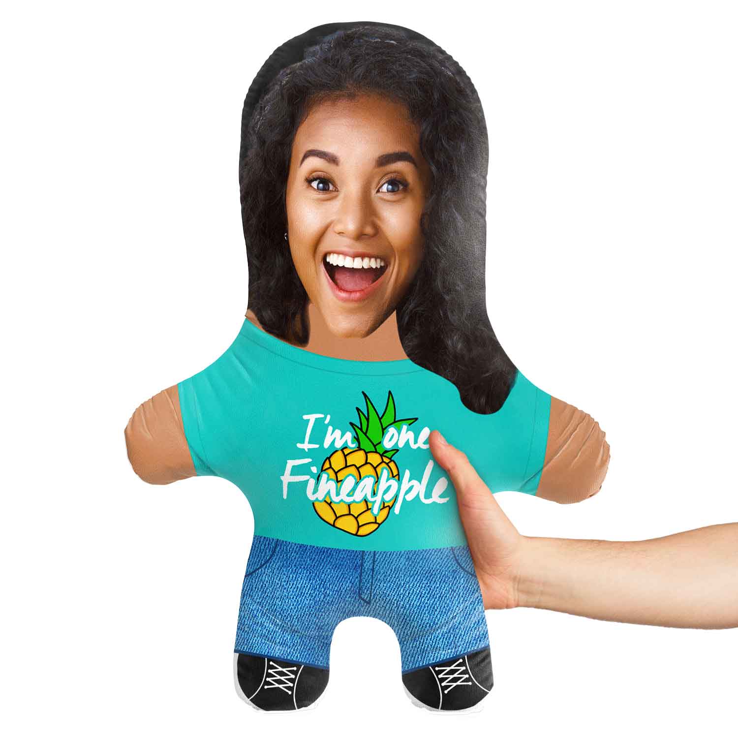 Fineapple Face Pillow