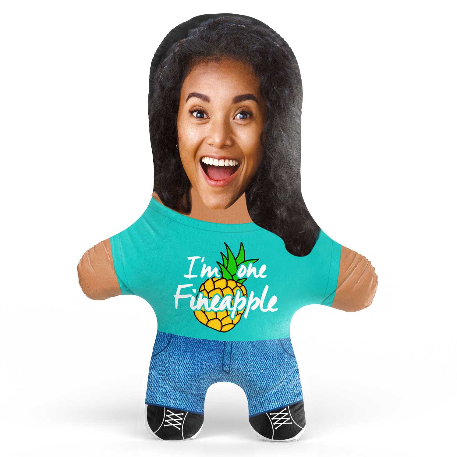 Fineapple Face Pillow