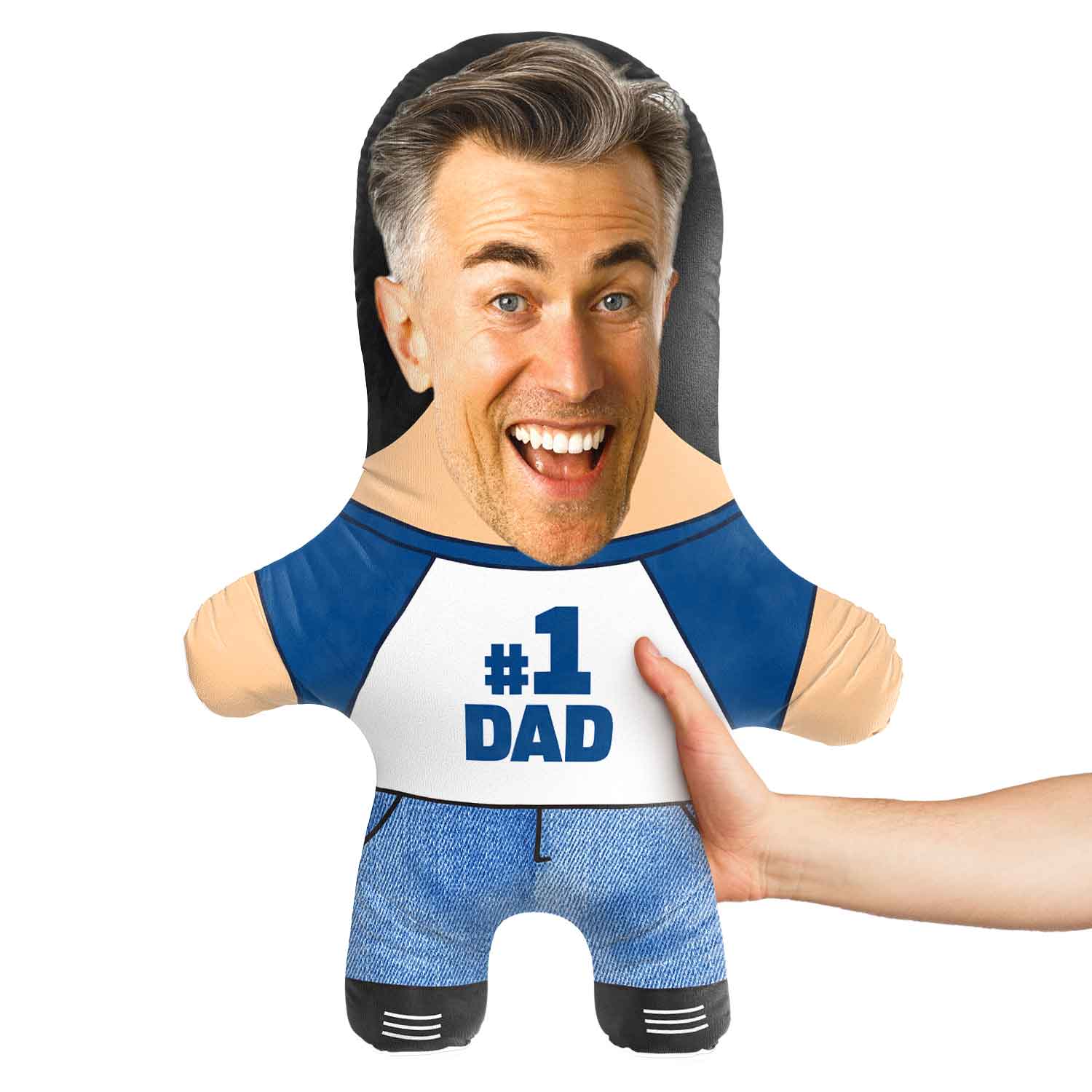 No.1 Dad Face Pillow