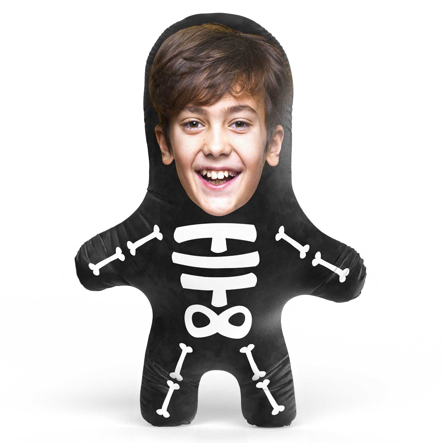 Skeleton Face Pillow