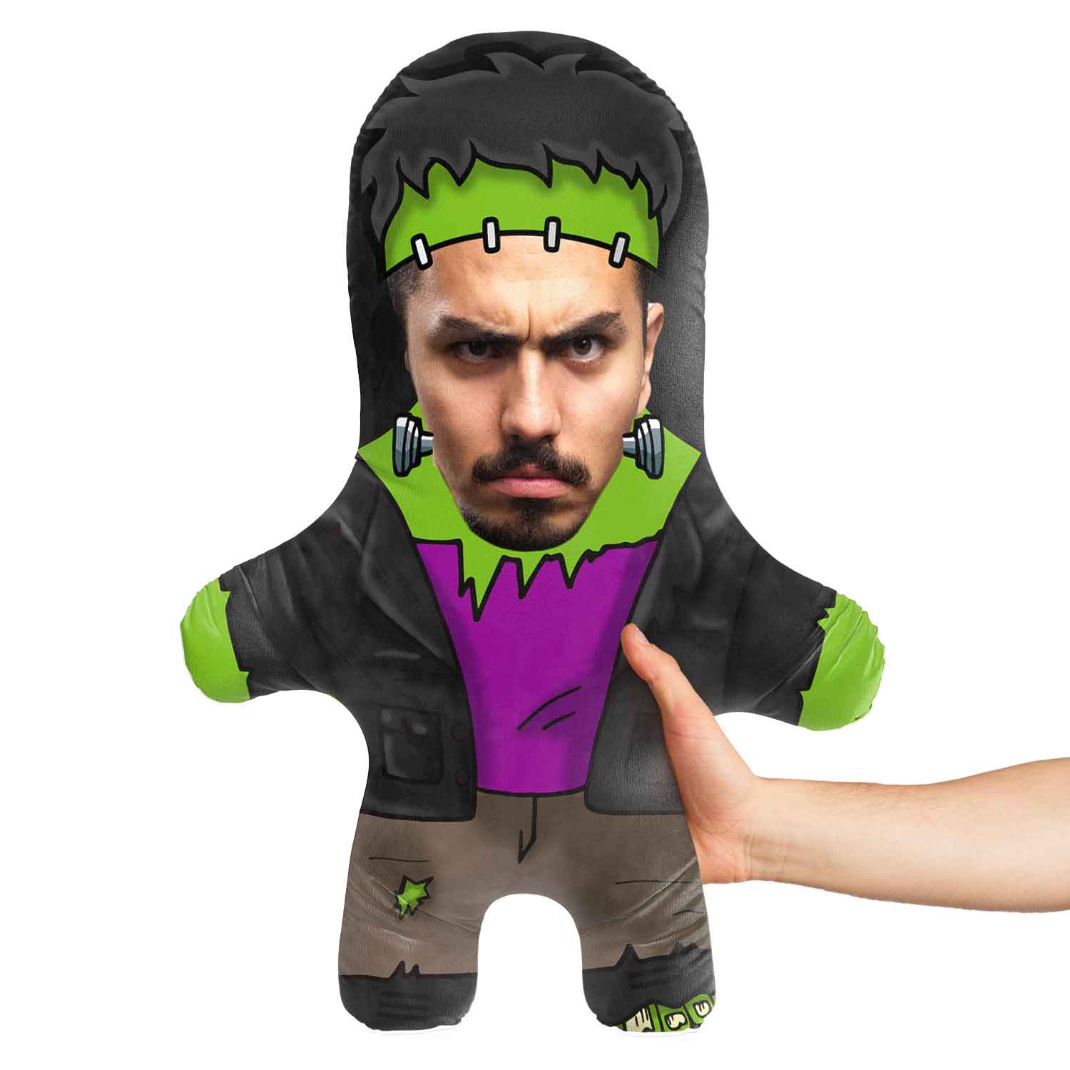 Frankenstein Face Pillow