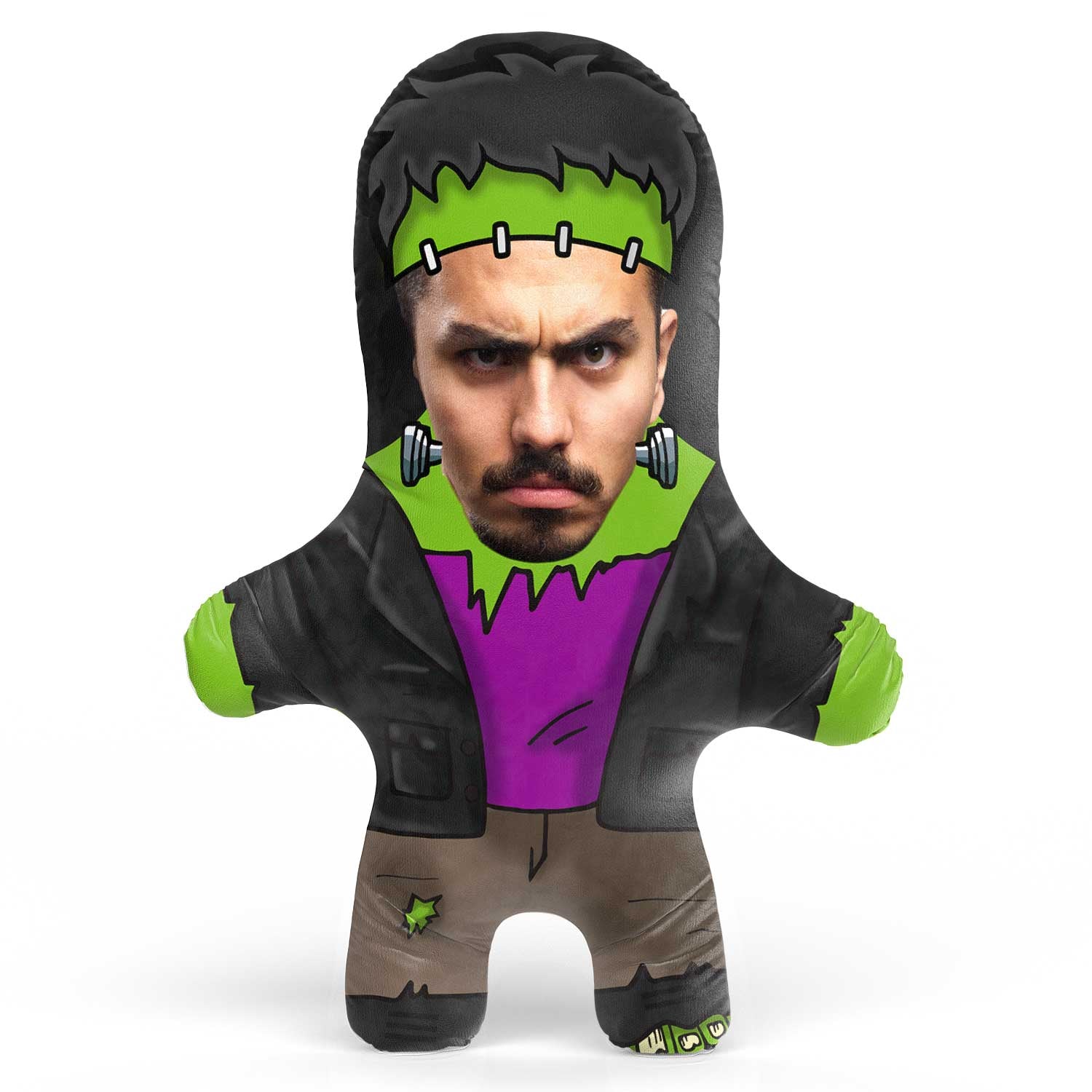 Frankenstein Face Pillow
