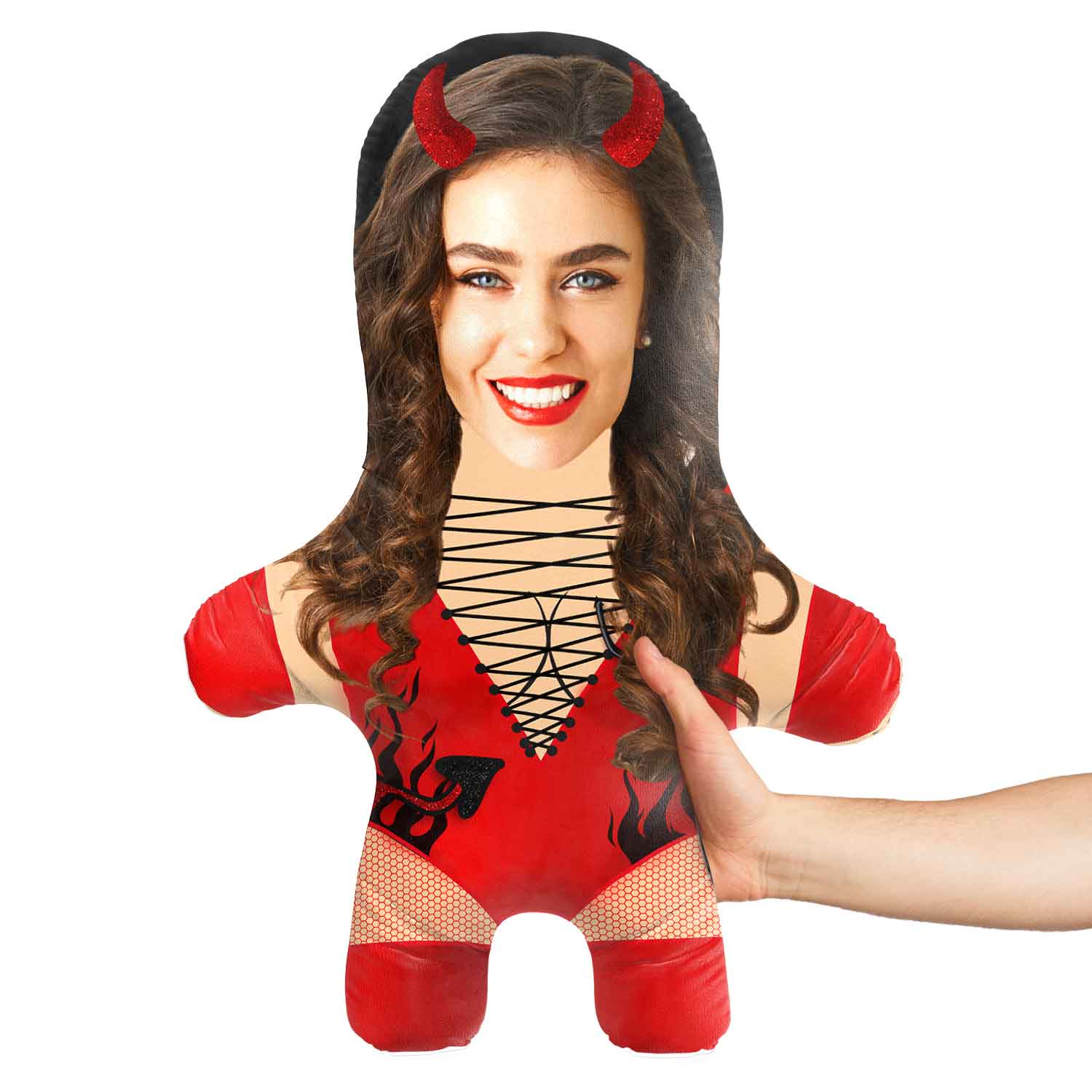 Sexy Devil Face Pillow
