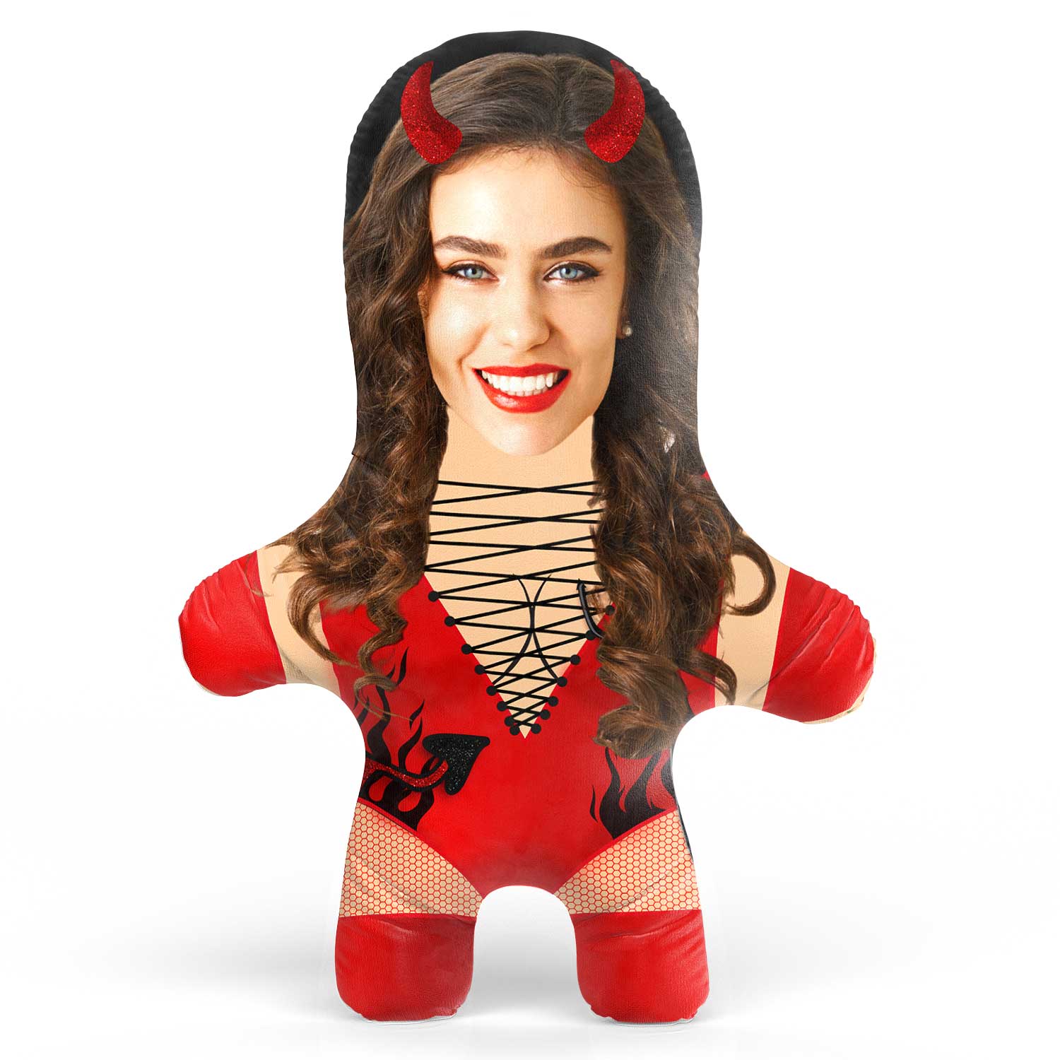 Sexy Devil Face Pillow