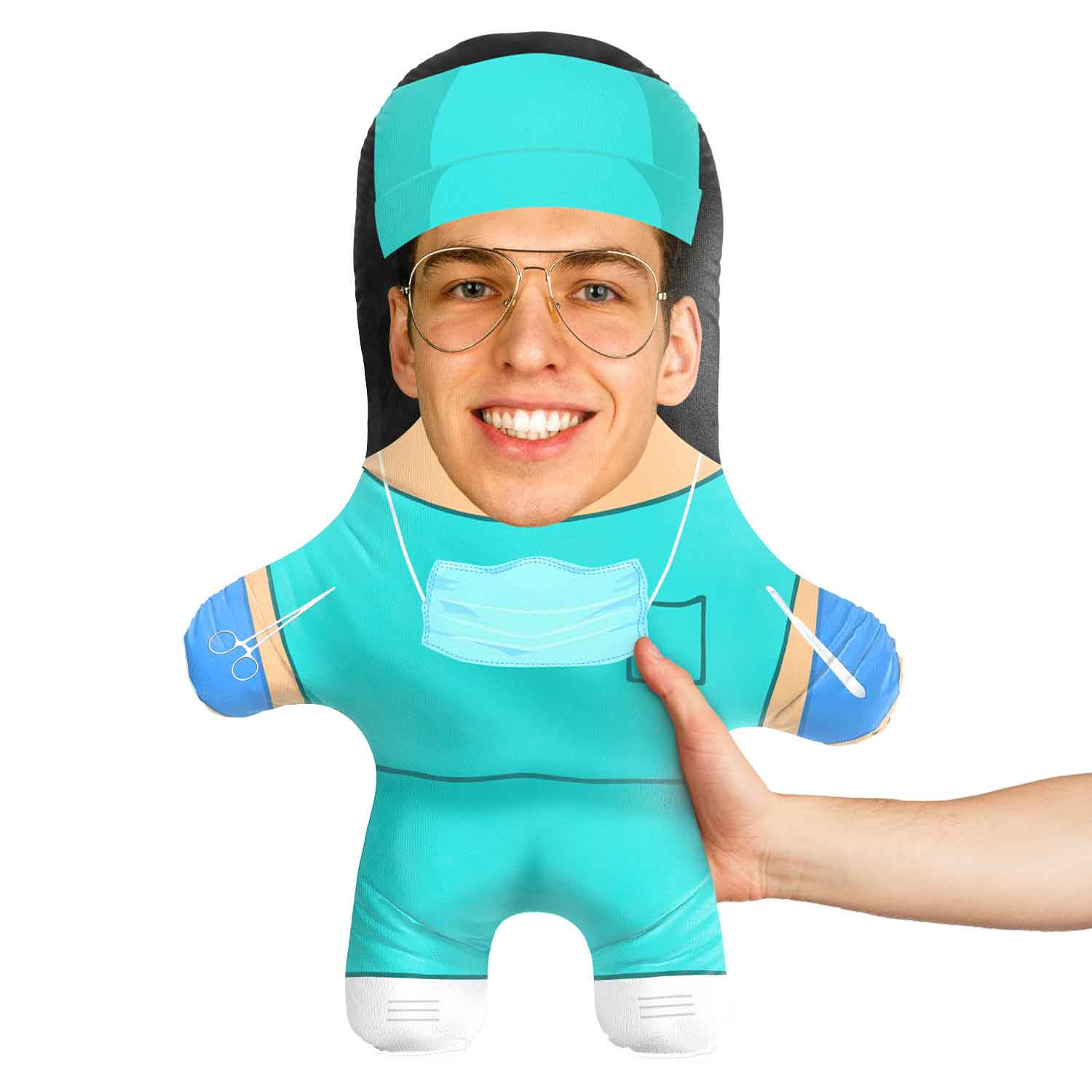 Surgeon Face Pillow