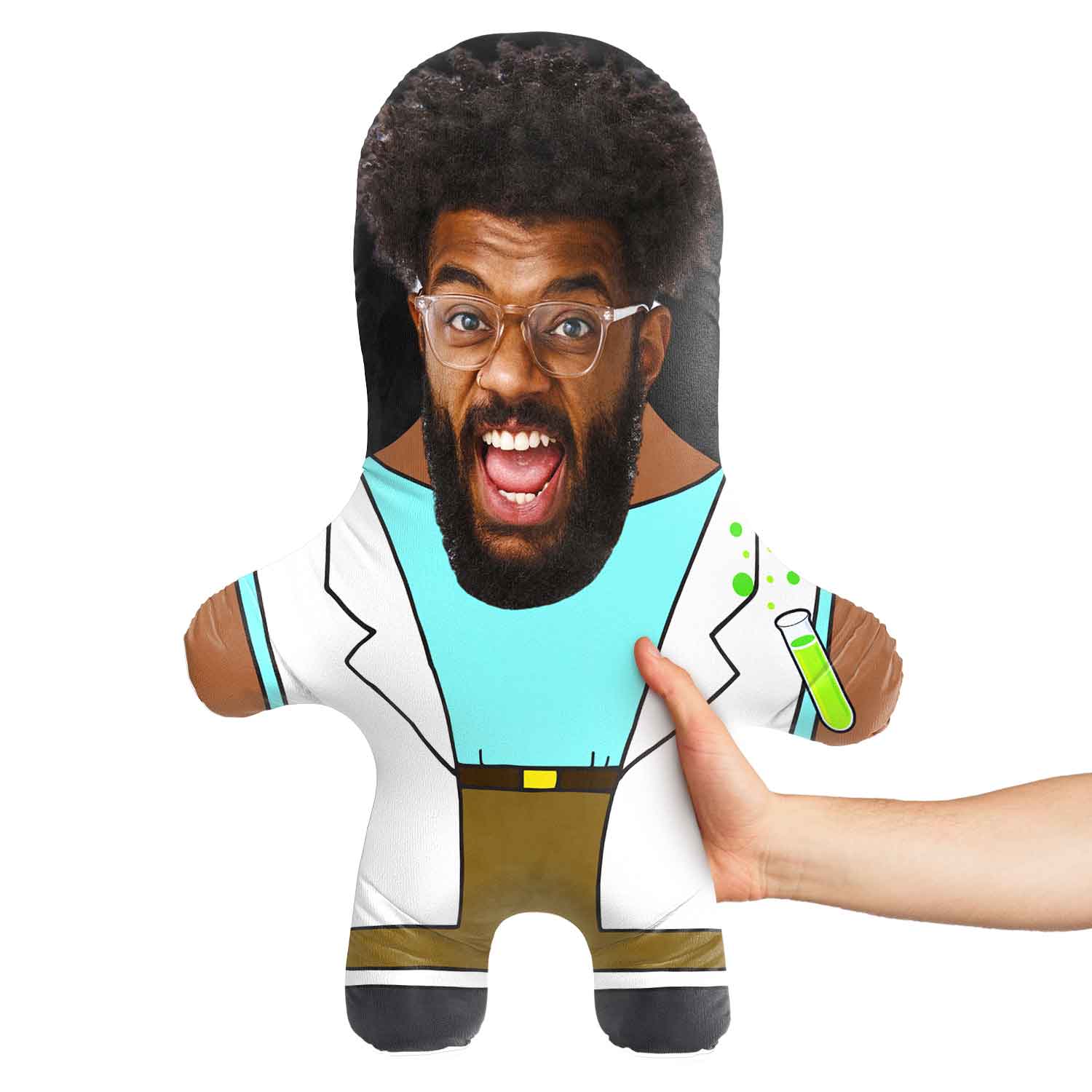 Face Pillow Scientist