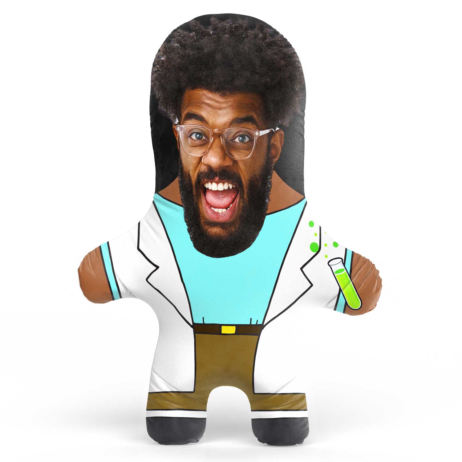 Face Pillow Scientist