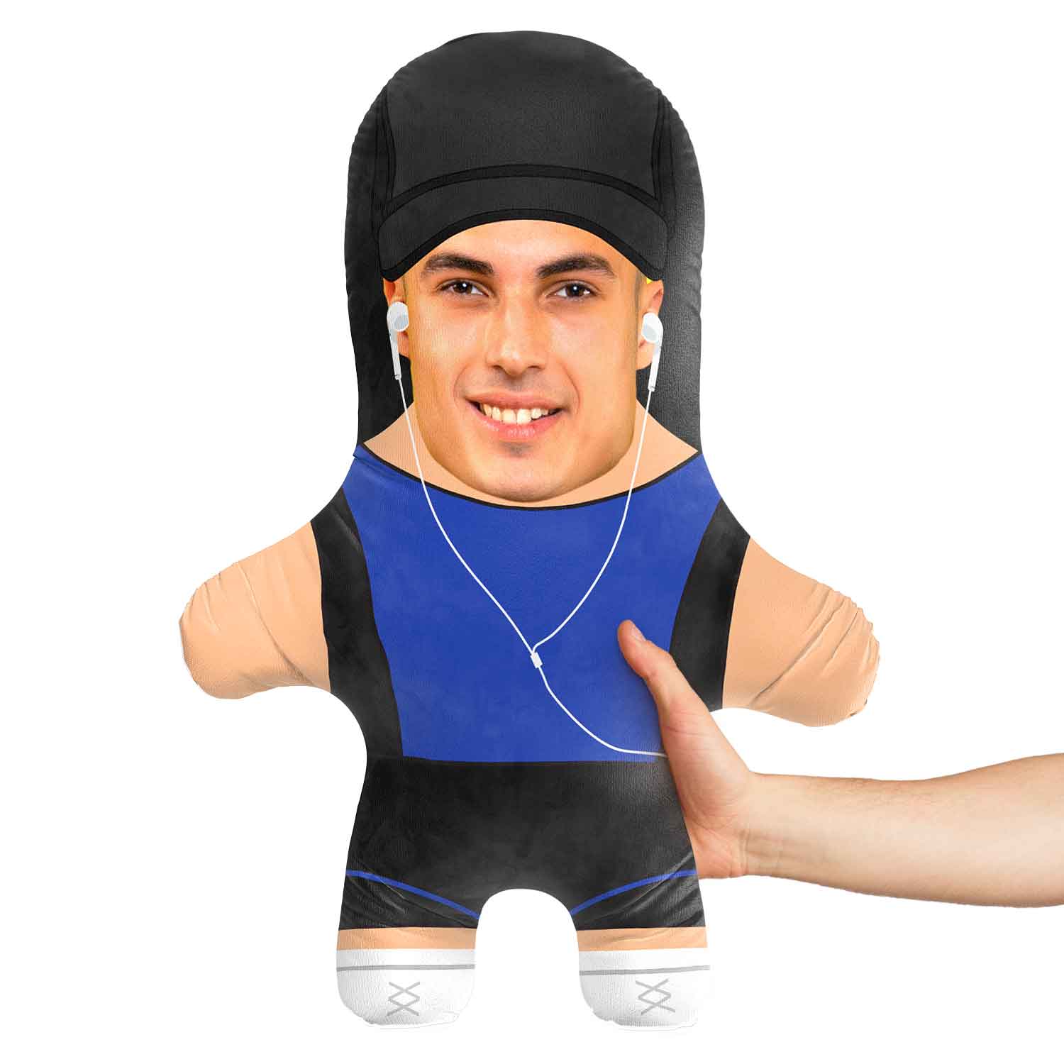 Male Runner Face Pillow