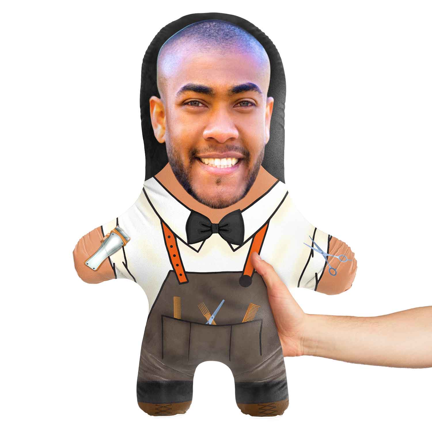 Barber Face Pillow