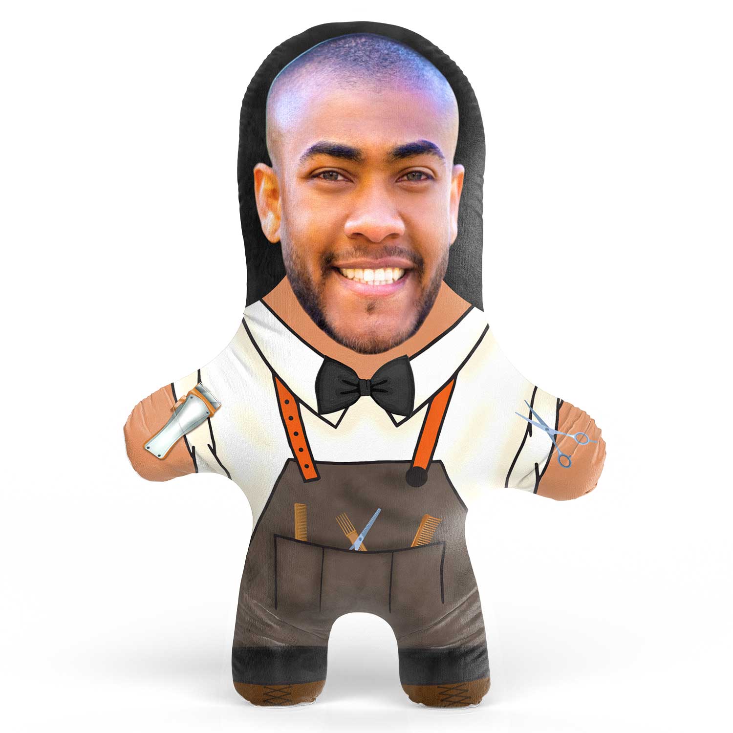 Barber Face Pillow
