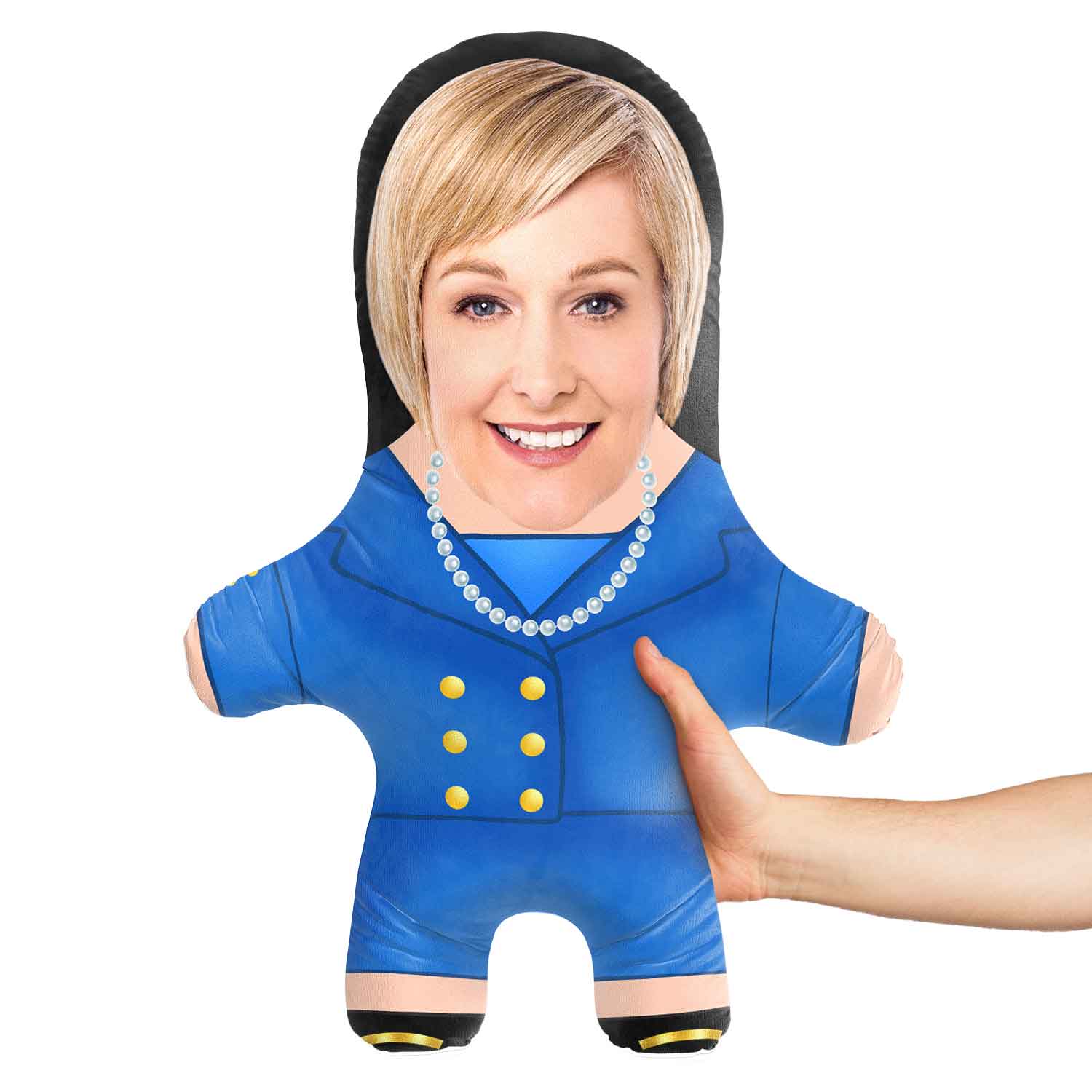 Thatcher Face Pillow