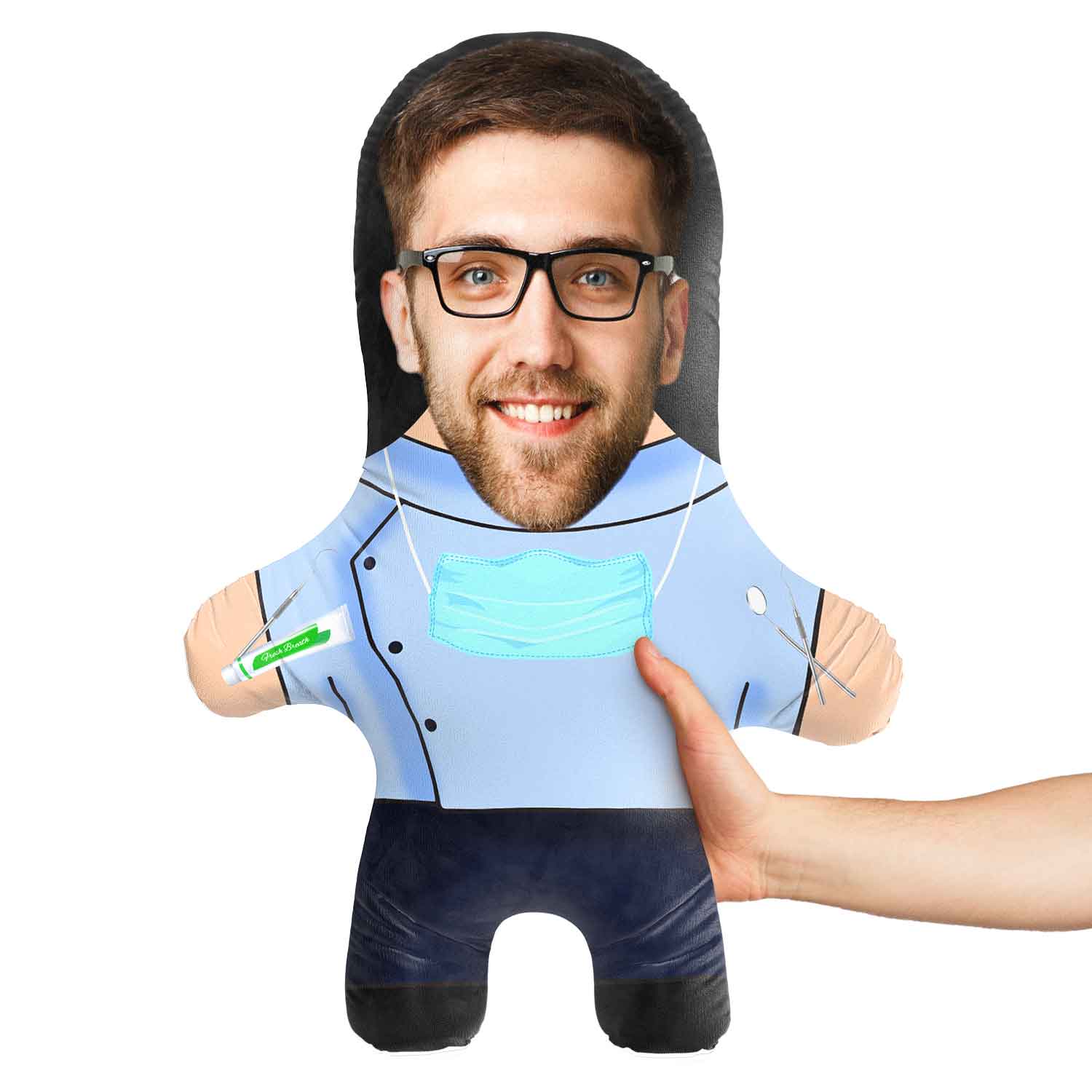 Dentist Face Pillow