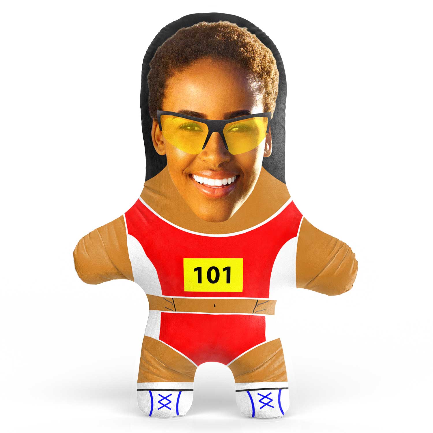 Female Athlete Face Pillow