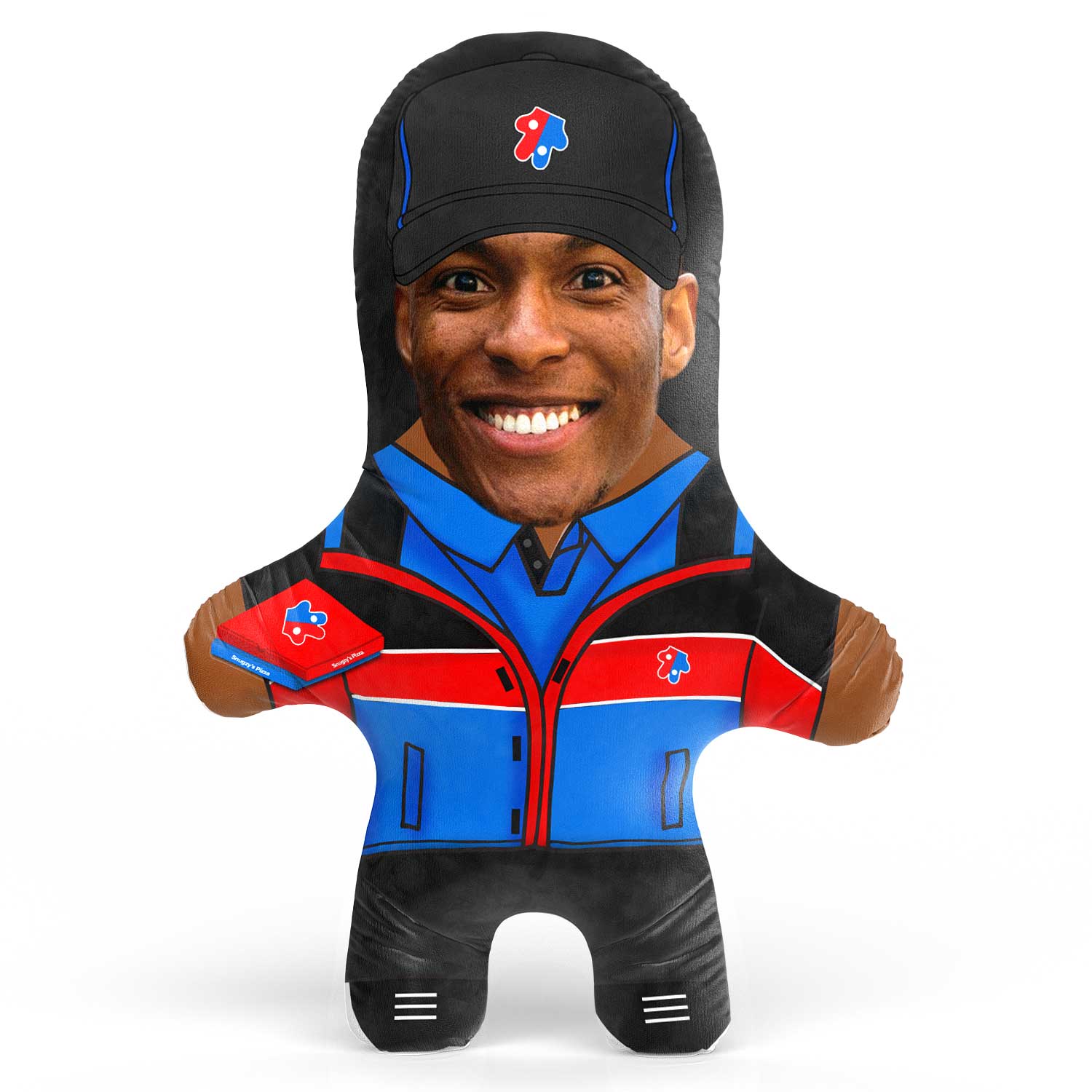 Pizza Delivery Face Pillow