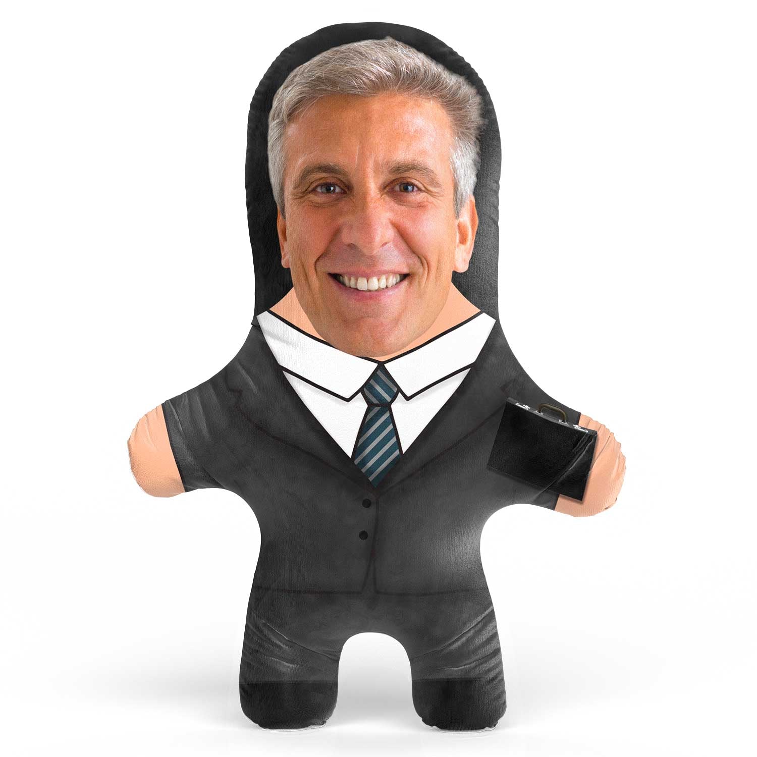 Male Lawyer Face Pillow