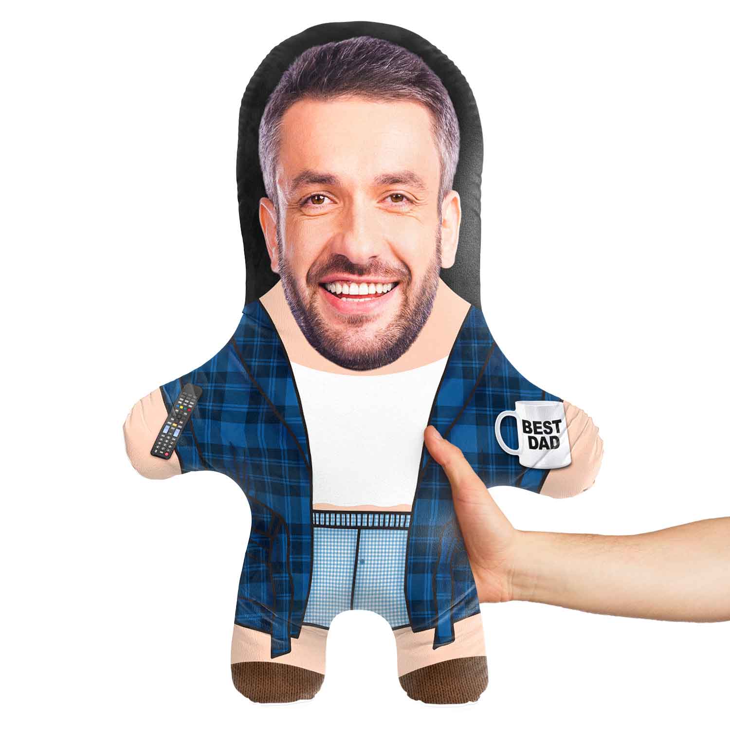 Best Dad Face Pillow