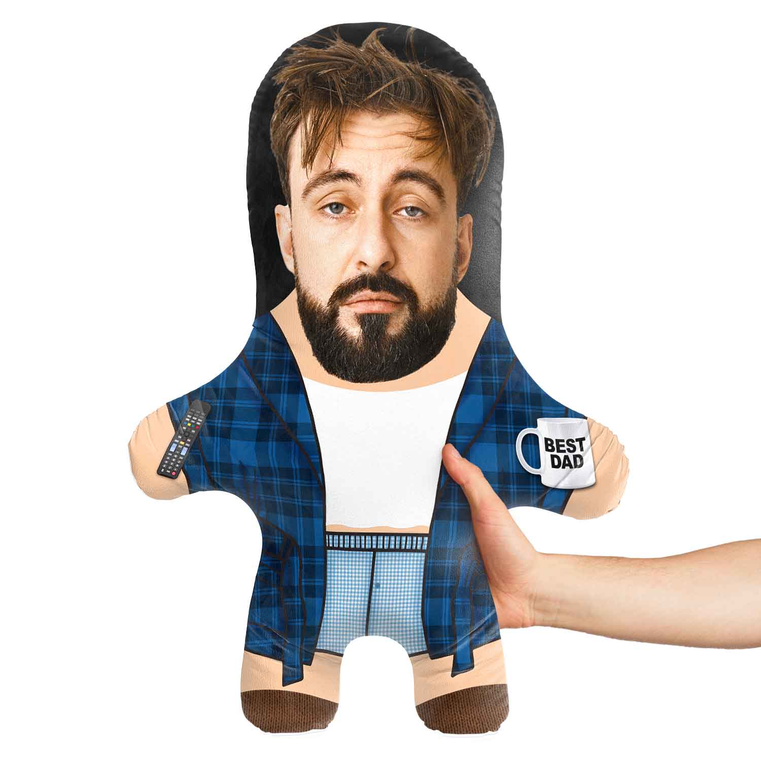 Best Dad Face Pillow