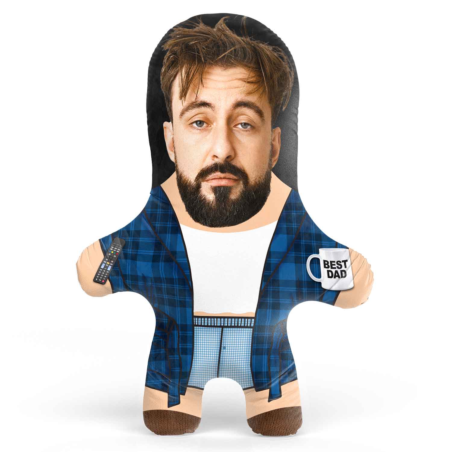 Best Dad Face Pillow