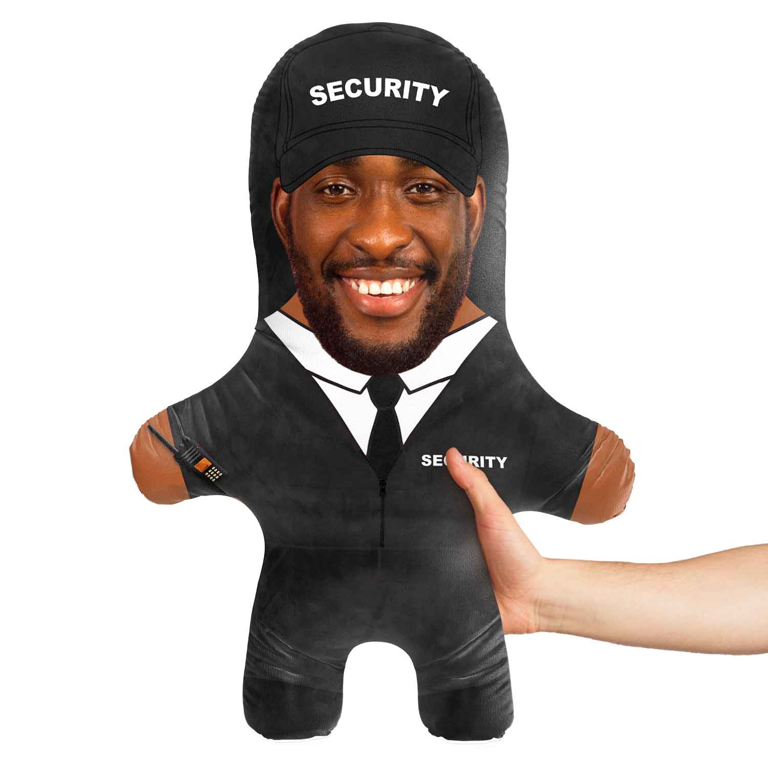 Security Guard Face Pillow
