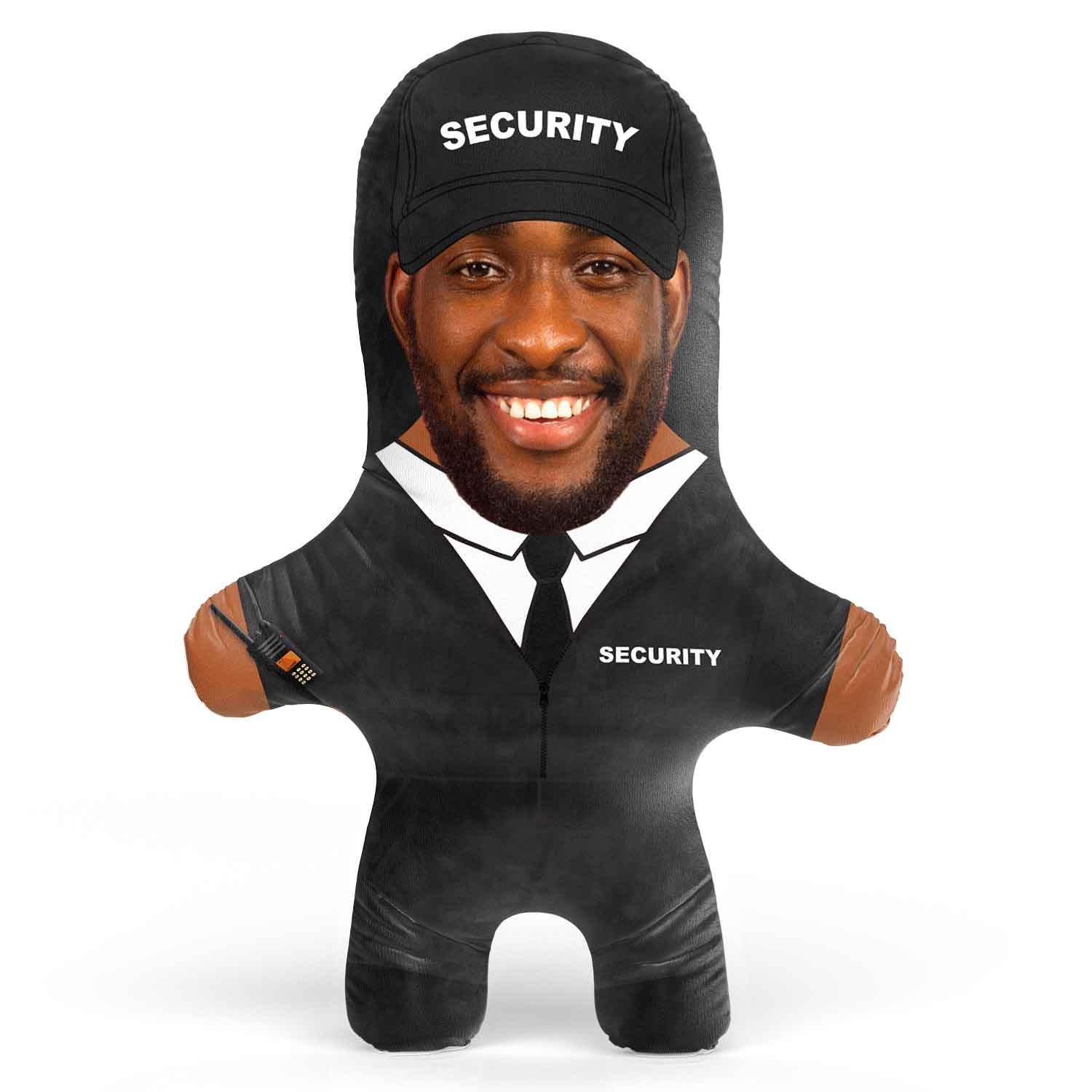 Security Guard Face Pillow