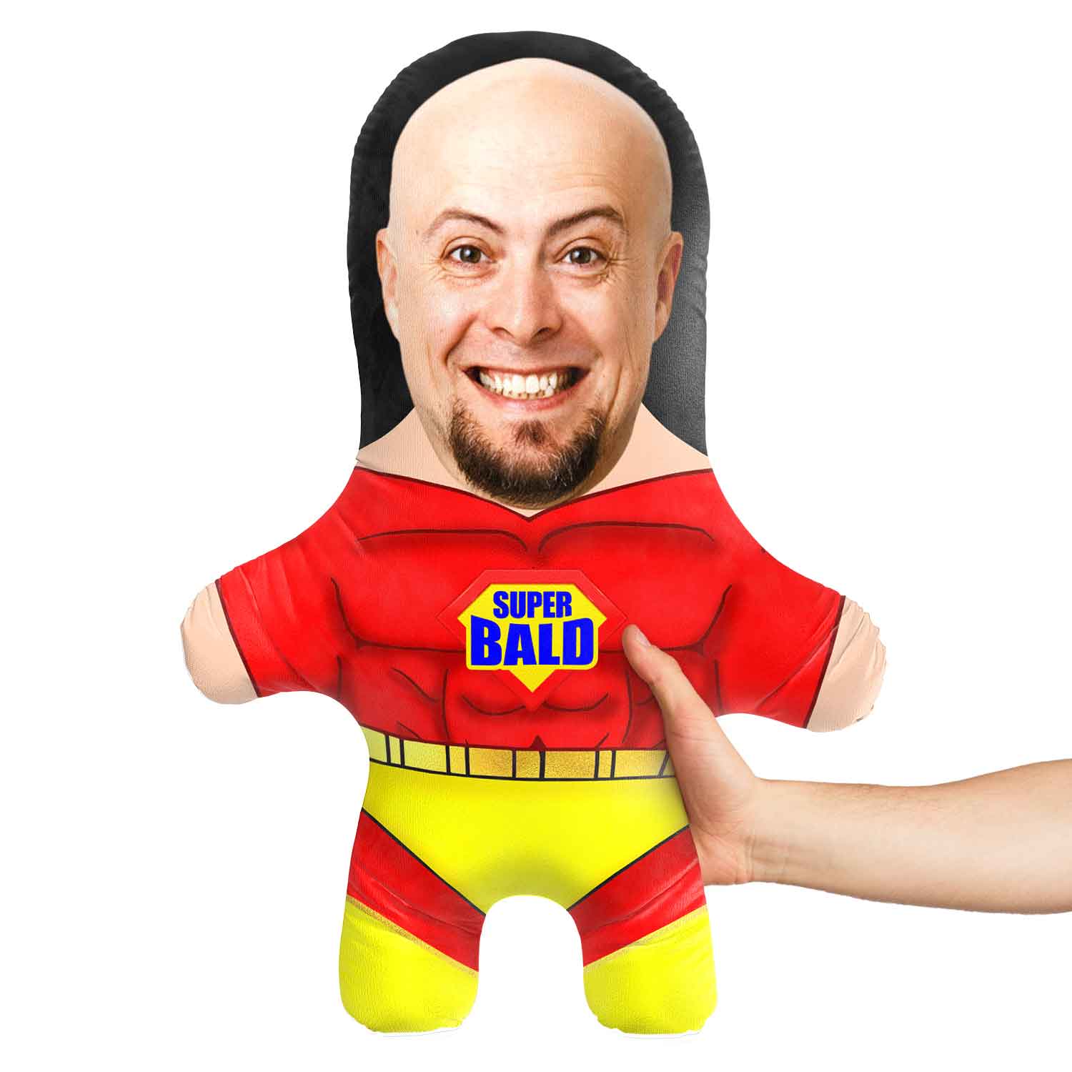 Super Bald Face Pillow