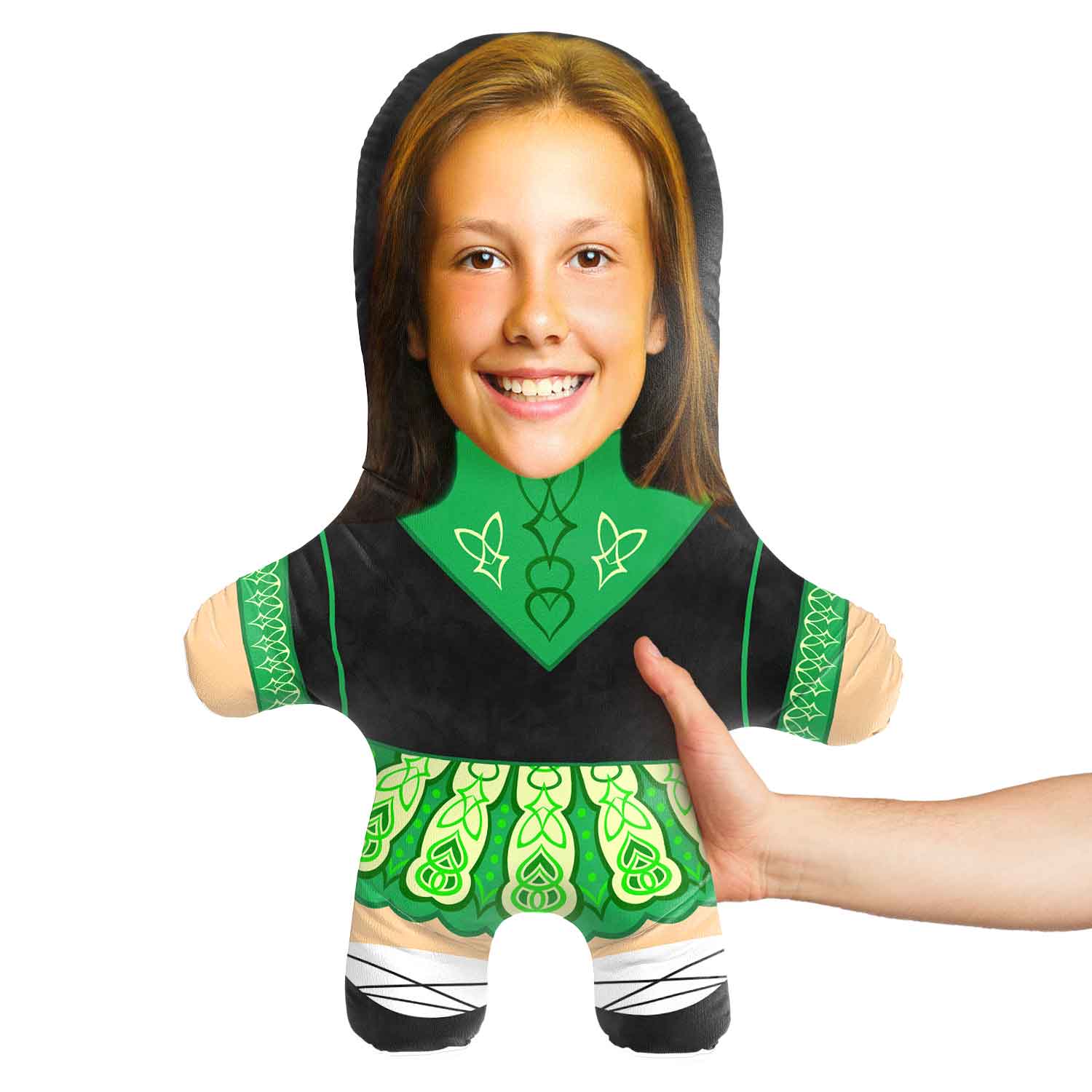Irish Dancer Face Pillow