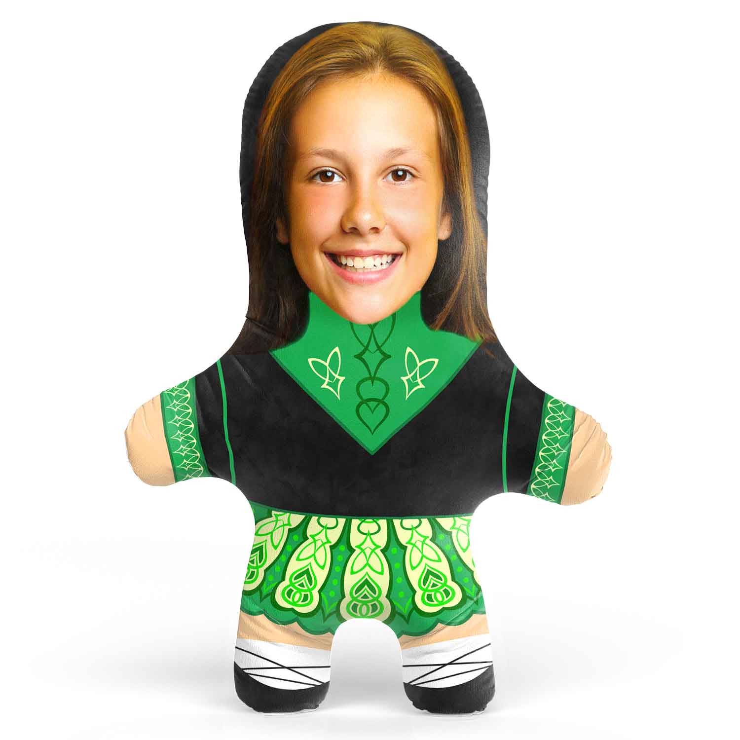 Irish Dancer Face Pillow