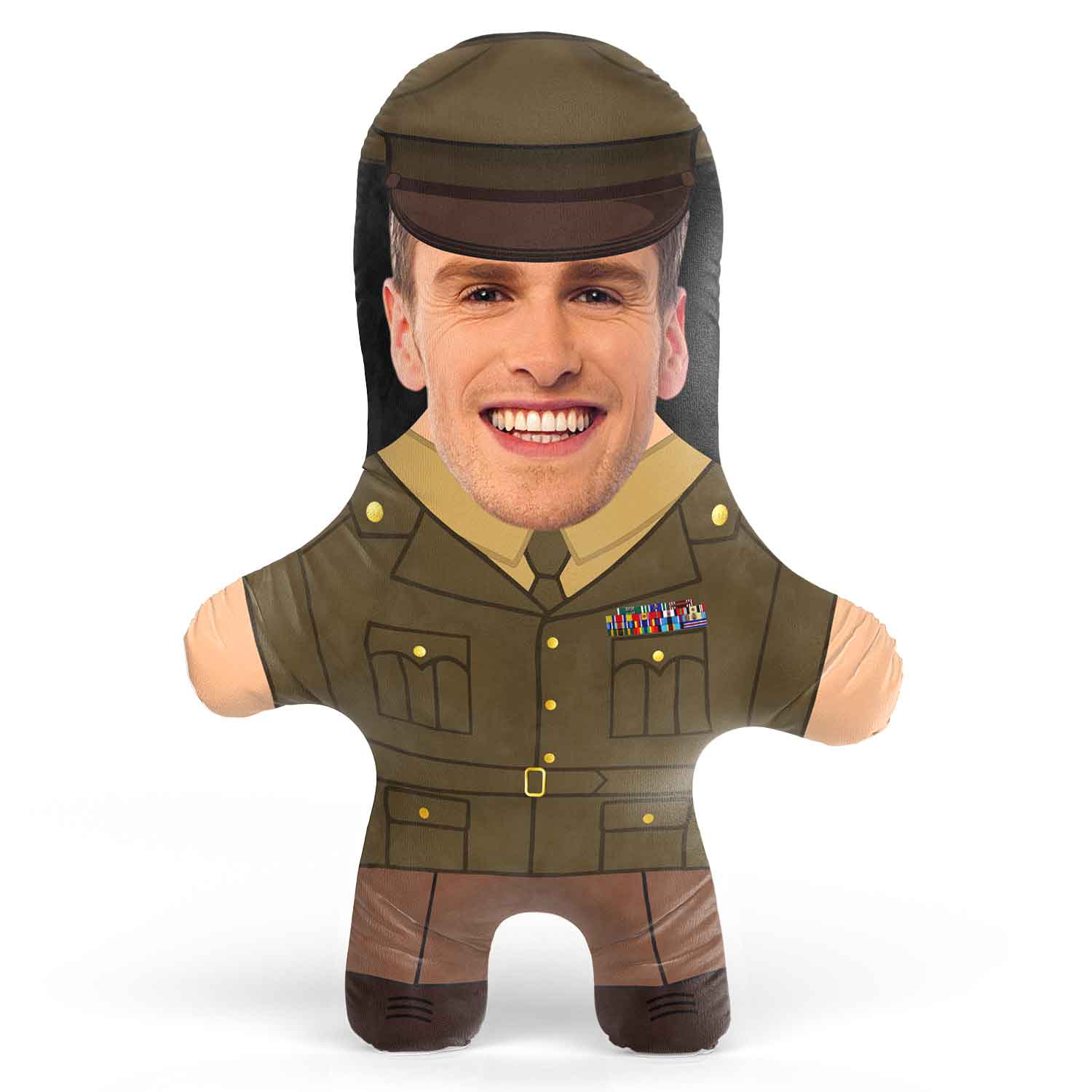 US Soldier Face Pillow