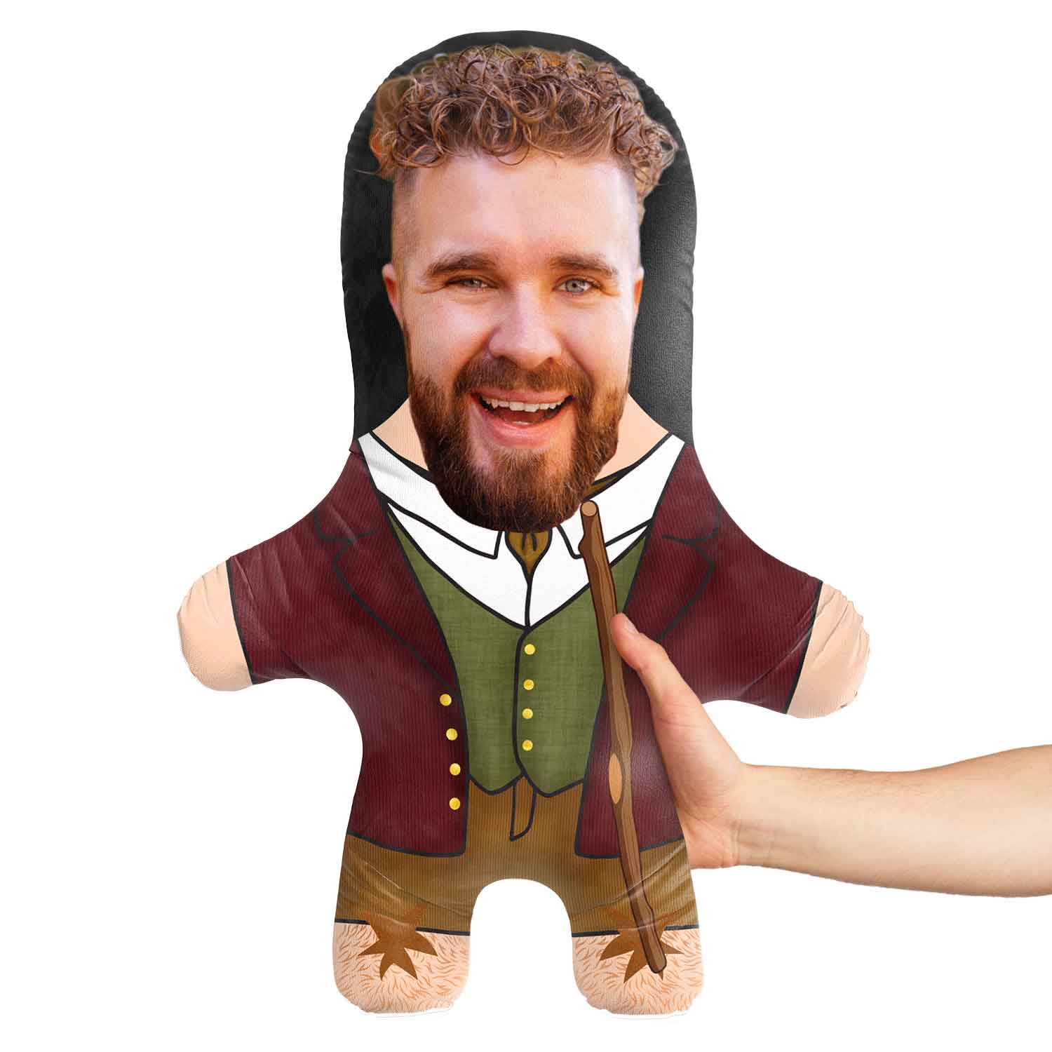 Hobbit Face Pillow