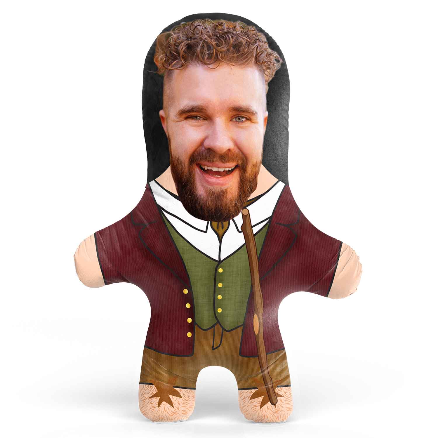 Hobbit Face Pillow