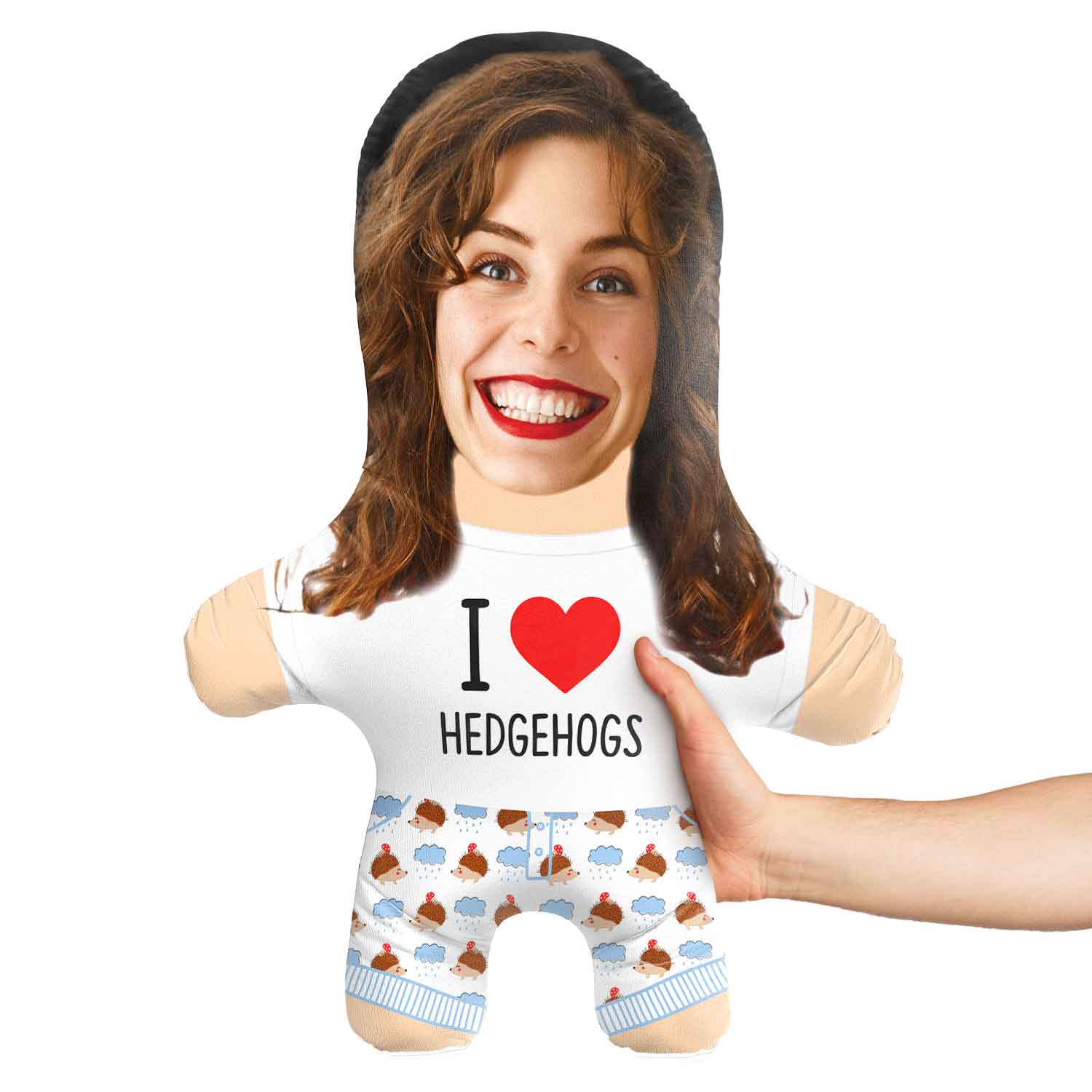 Hedgehog Face Pillow