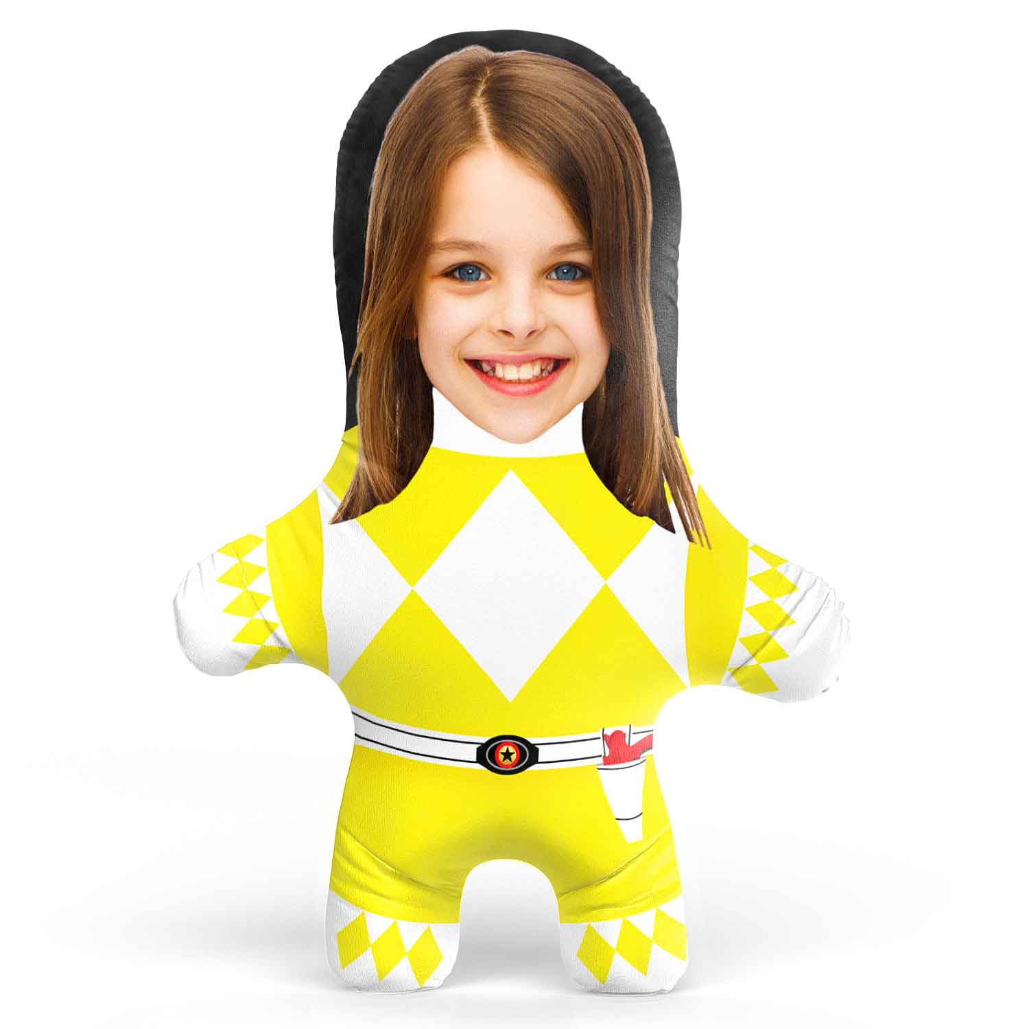 Yellow Rangers Face Pillow