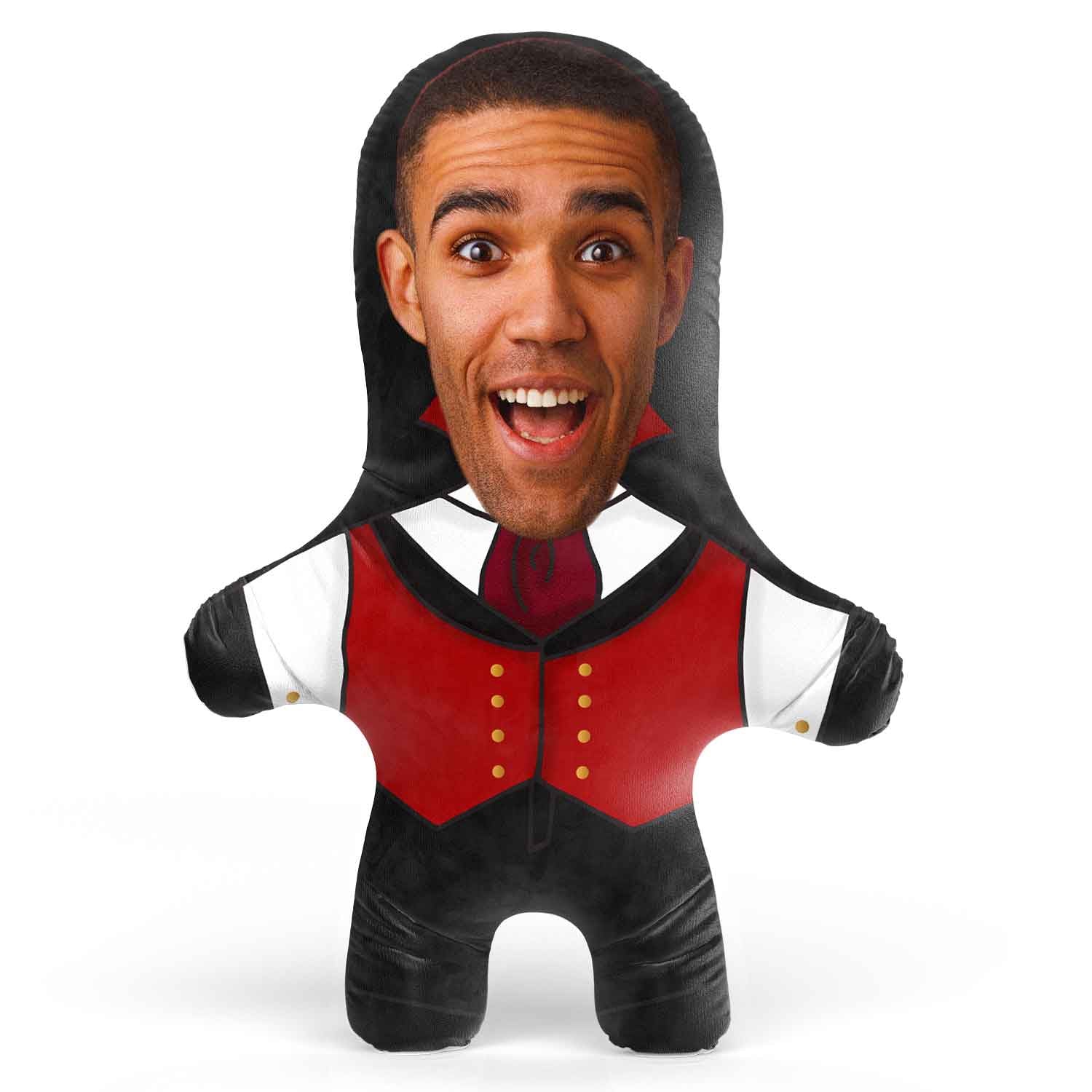 Count Dracula Face Pillow
