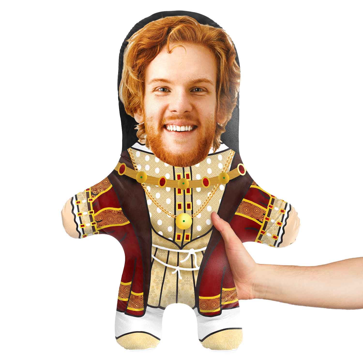 Henry The 8th Face Pillow