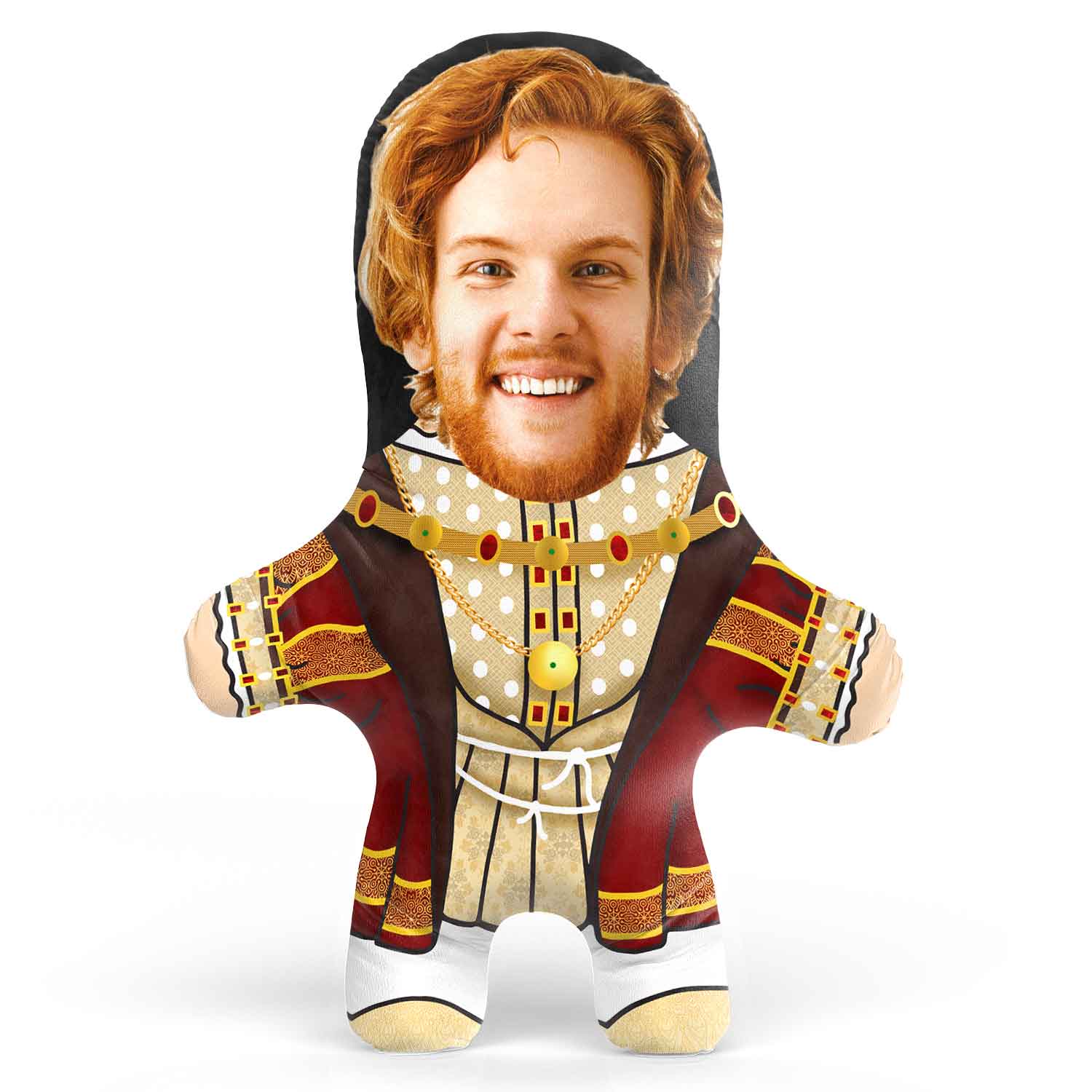 Henry The 8th Face Pillow
