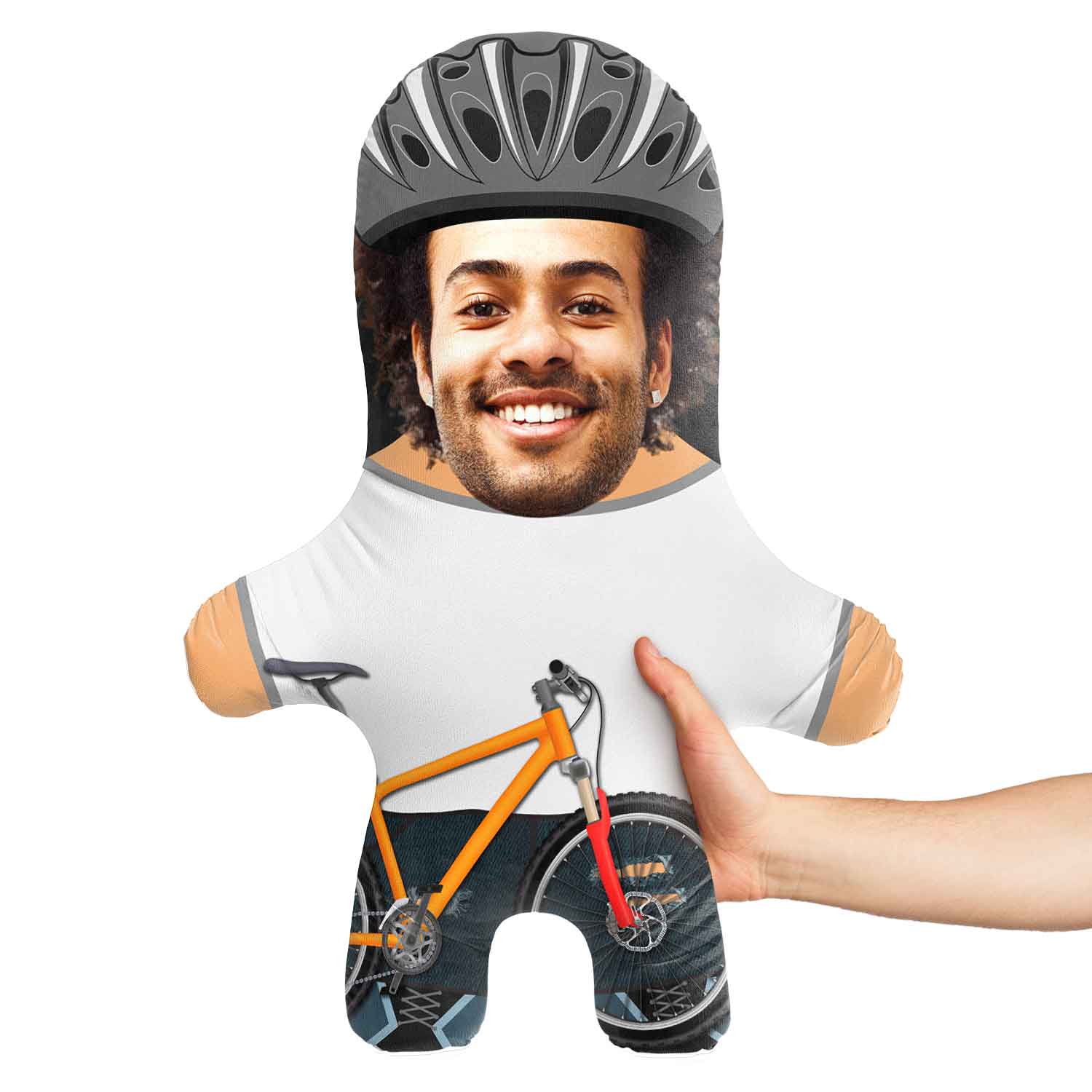 Biker Face Pillow
