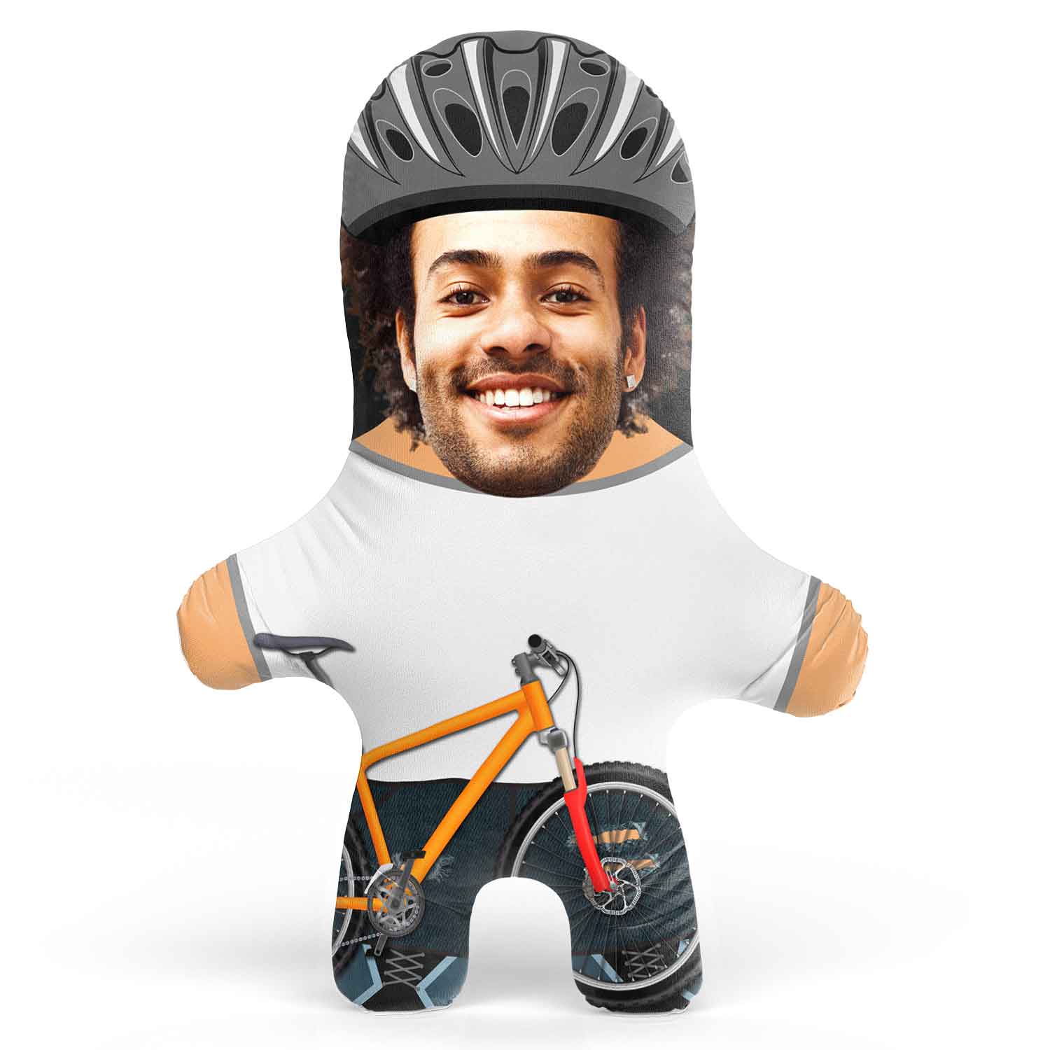 Biker Face Pillow