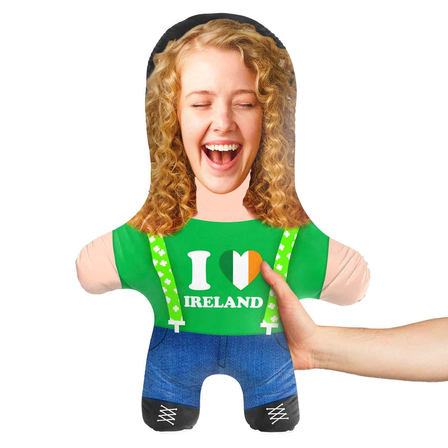 Irish Face Pillow