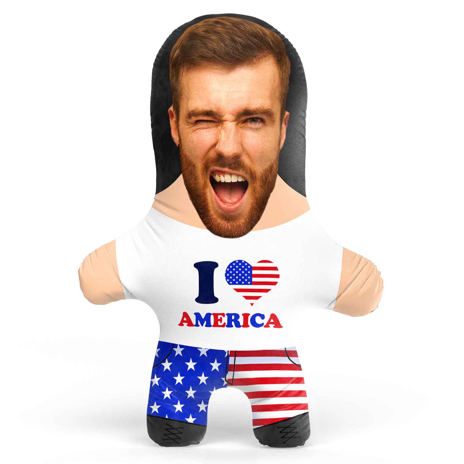 American Face Pillow