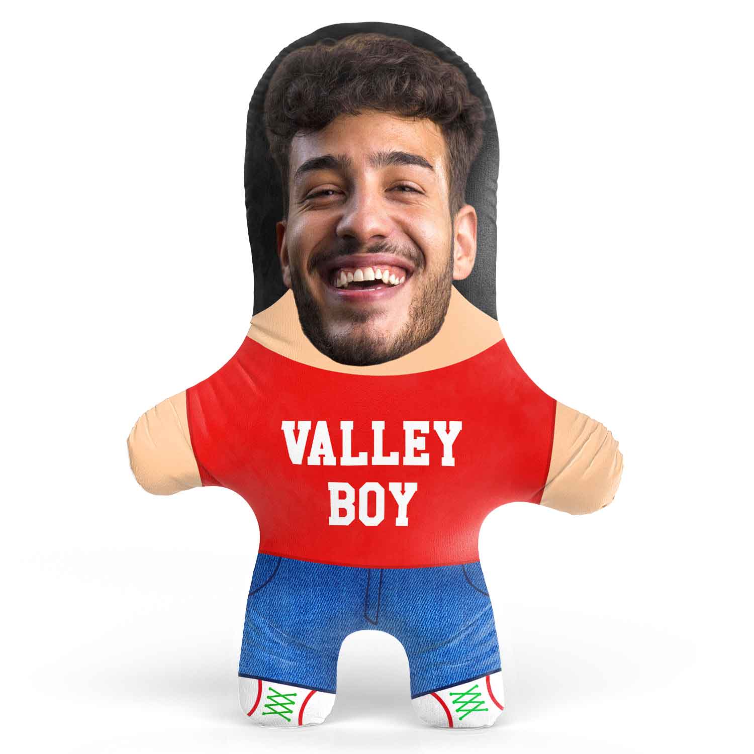 Valley Boy Face Pillow