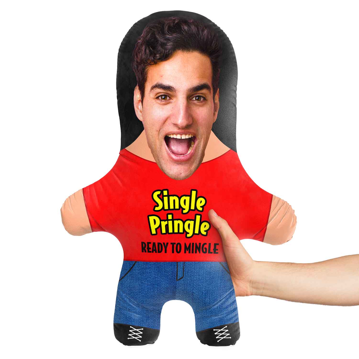 Single Pringle Face Pillow