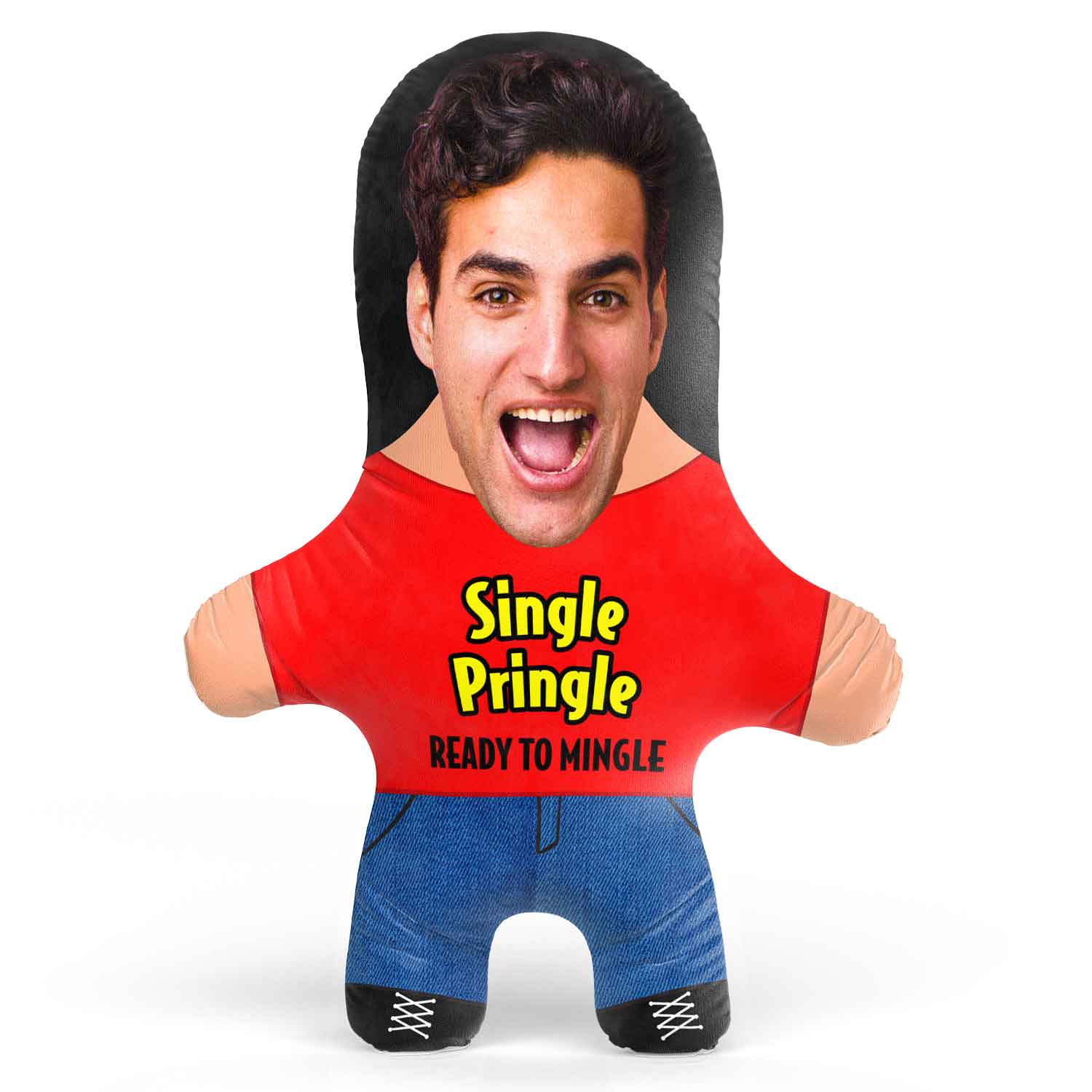 Single Pringle Face Pillow