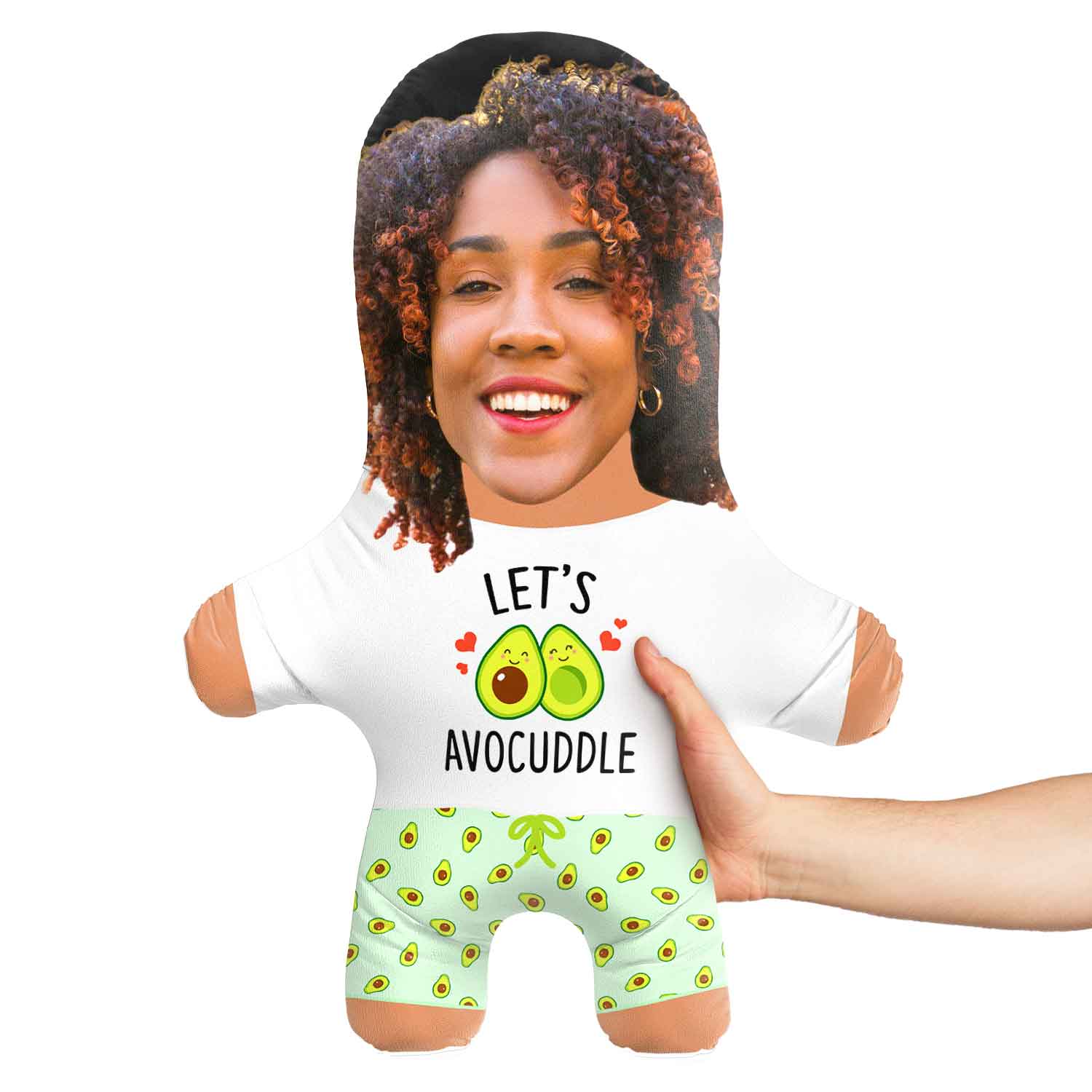 Avocuddle Face Pillow