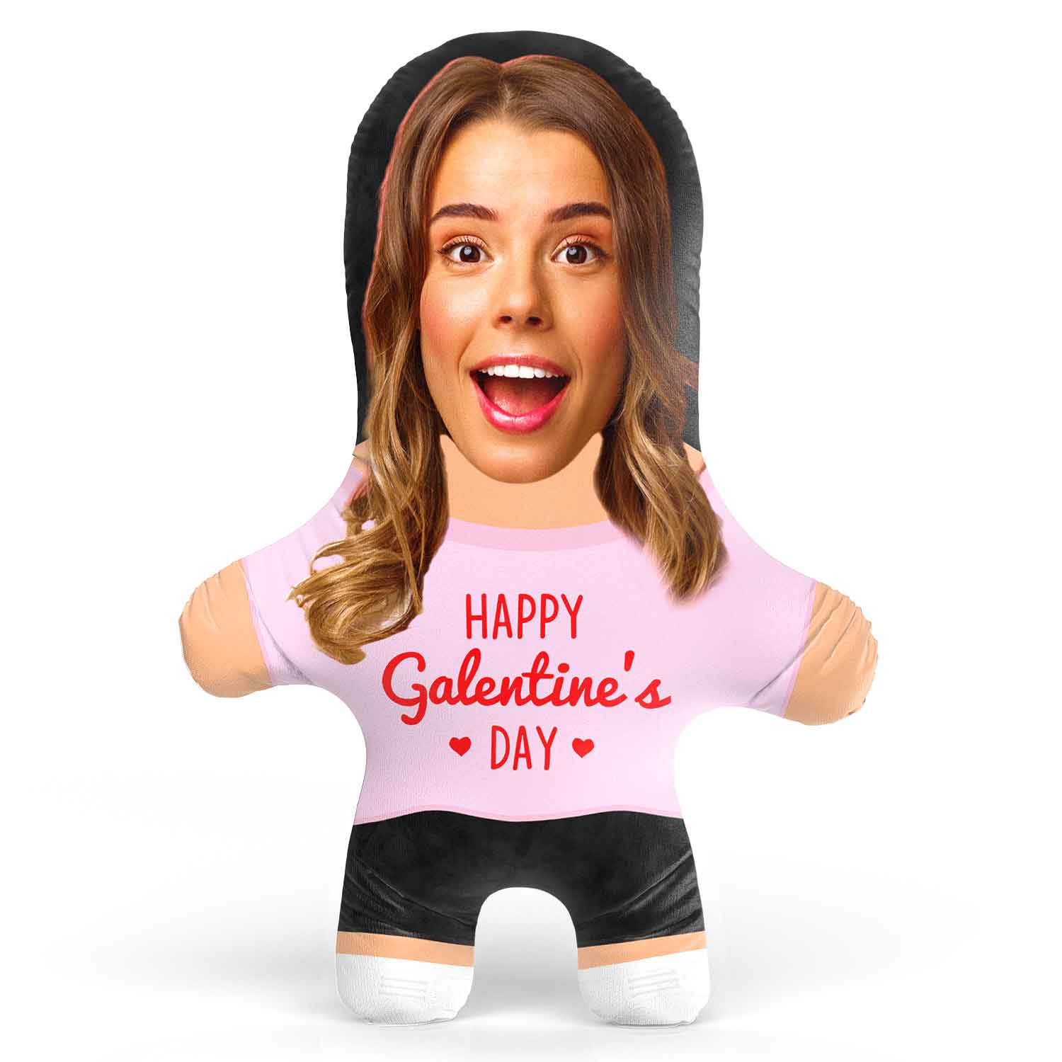 Happy Galentine's Day Face Pillow