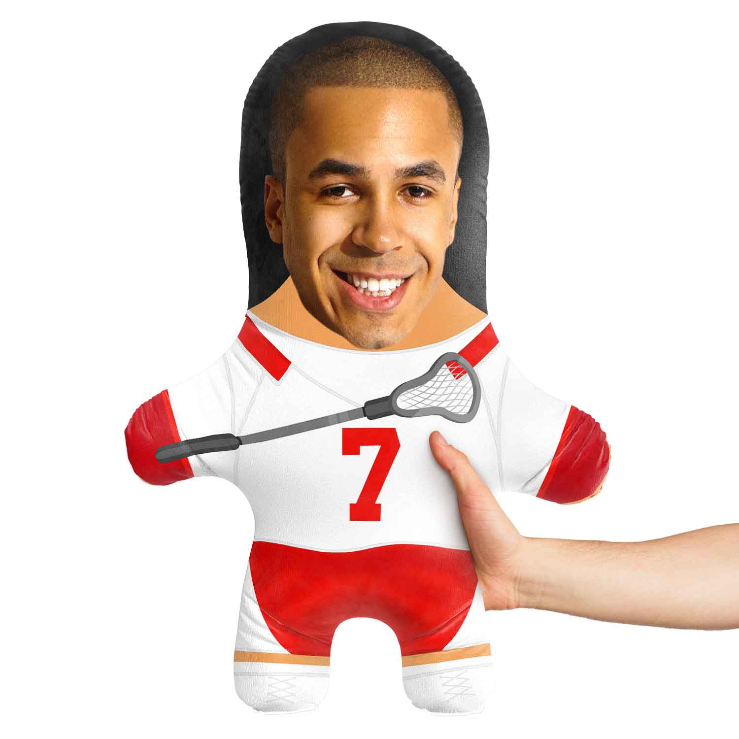 Lacrosse Face Pillow